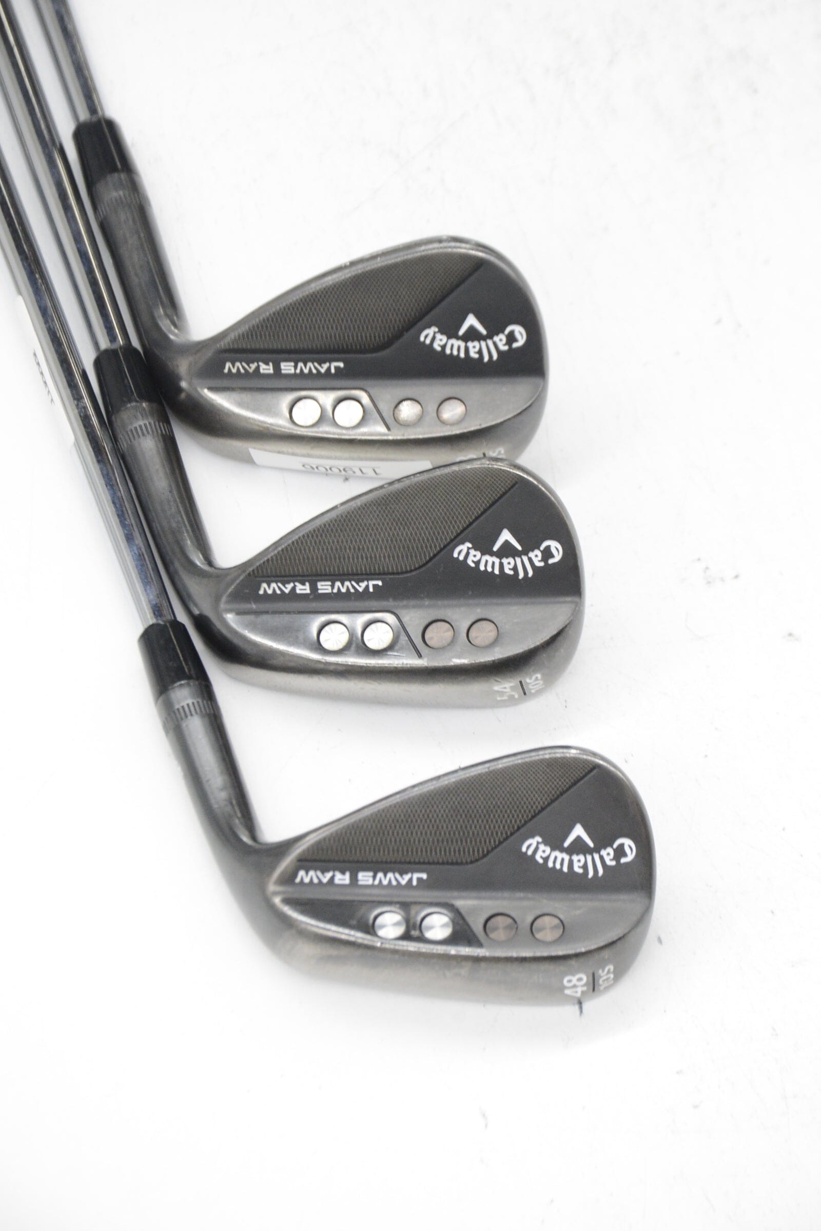Callaway Jaws Raw Black Plasma 48, 54, 58 Degree Wedge Set Wedge Flex Golf Clubs GolfRoots