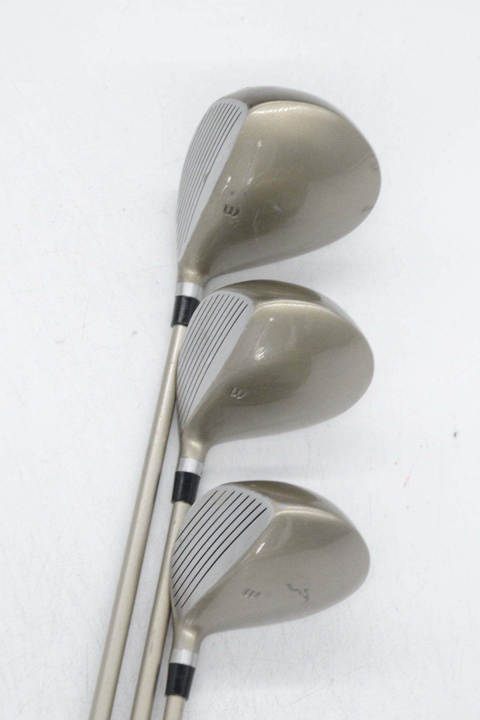 Women's Wilson Reflex Shock Trap D, 3W, 5W Wood Set W Flex Golf Clubs GolfRoots
