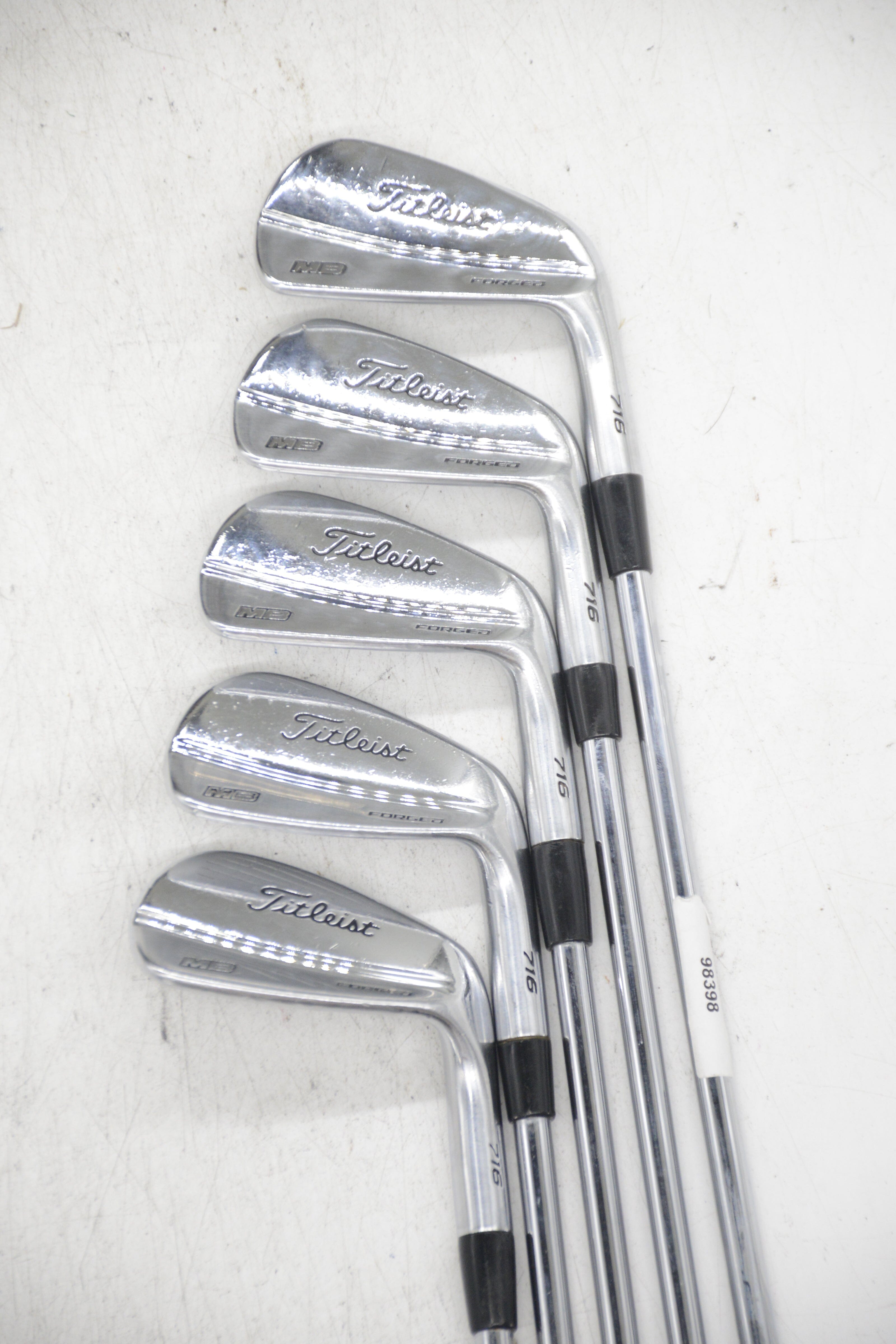 Titleist 716 MB Forged 5-8, PW Iron Set S Flex Std Length Golf Clubs GolfRoots