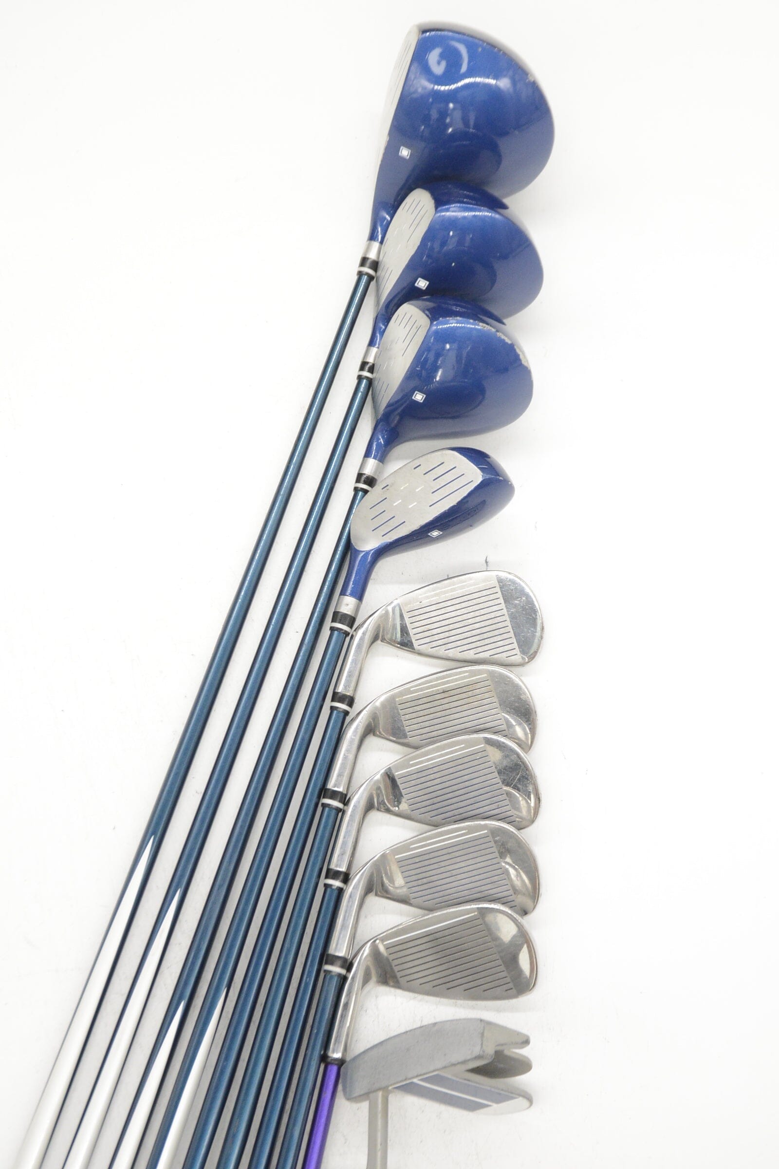 Women's Zevo Stainless Mixed Full Set W Flex Std Length Golf Clubs GolfRoots