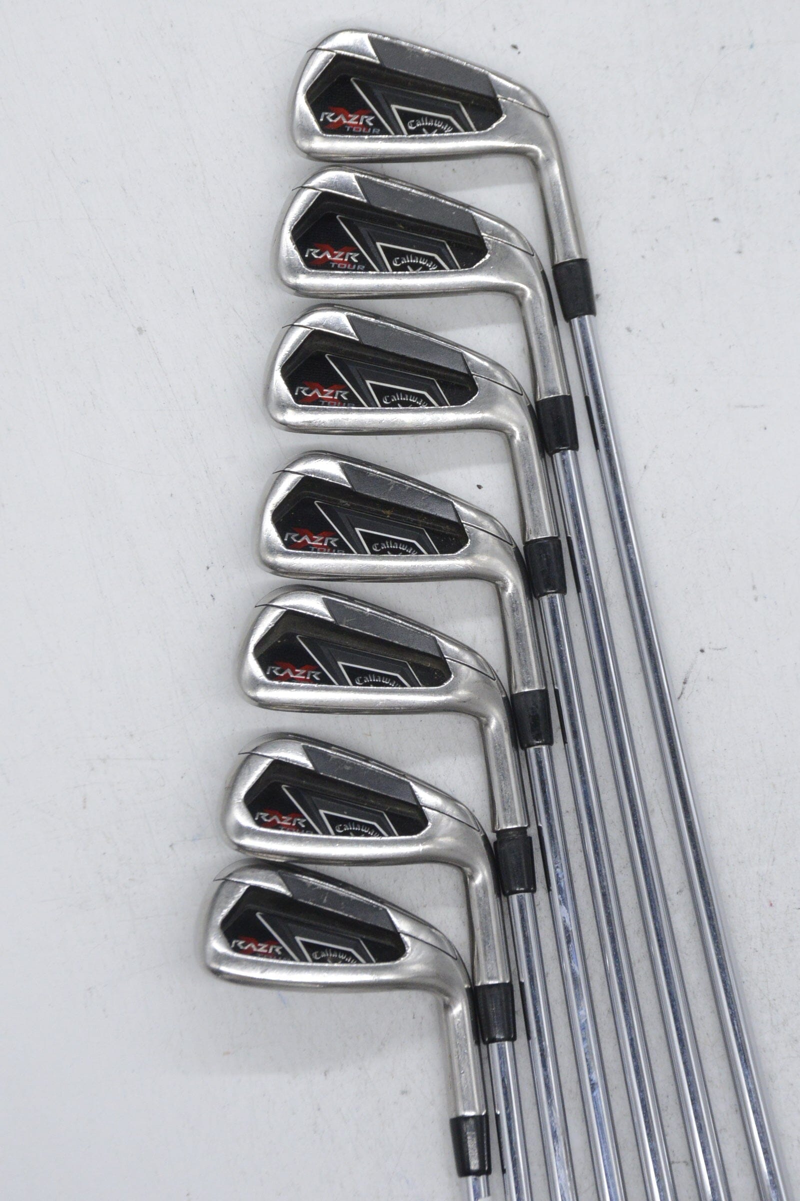 Callaway RAZR X 3-9 Iron Set S Flex Std Length Golf Clubs GolfRoots