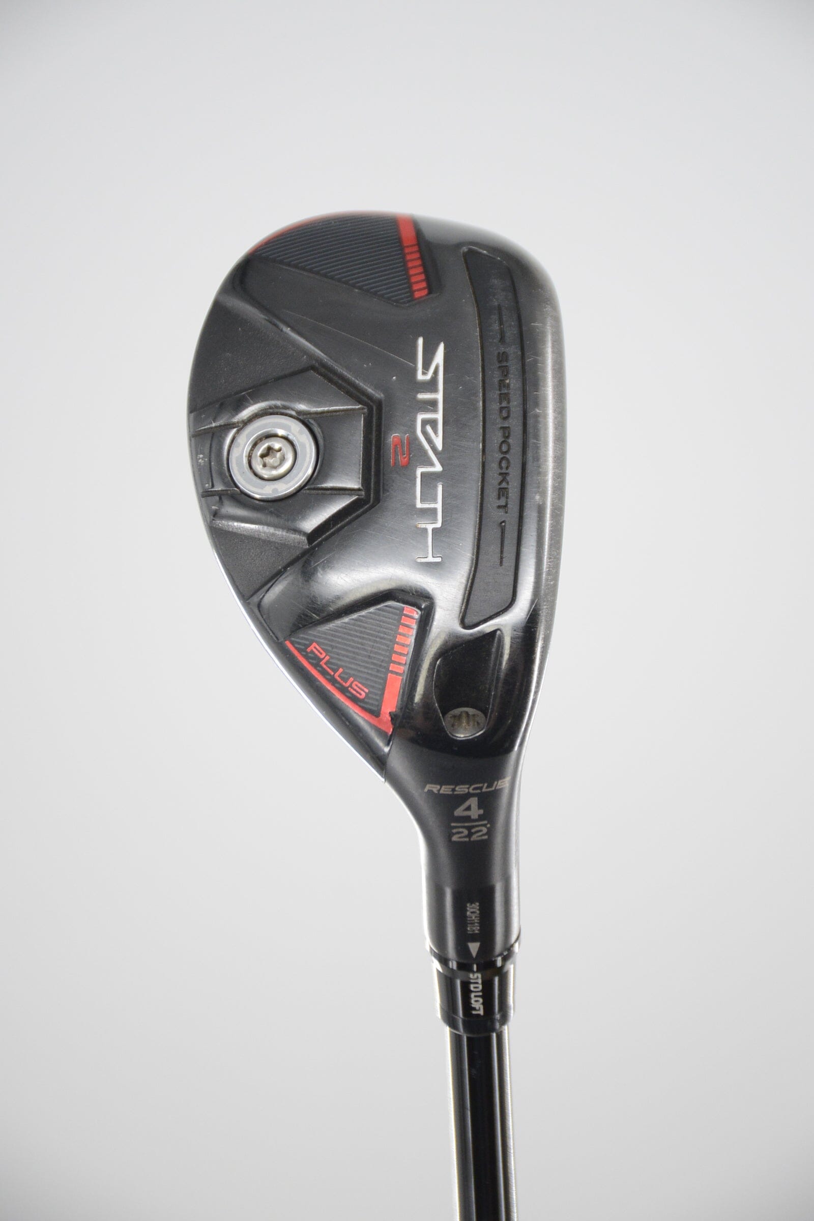 TaylorMade Stealth 2 Plus Rescue 4 Hybrid S Flex 39.5" Golf Clubs GolfRoots