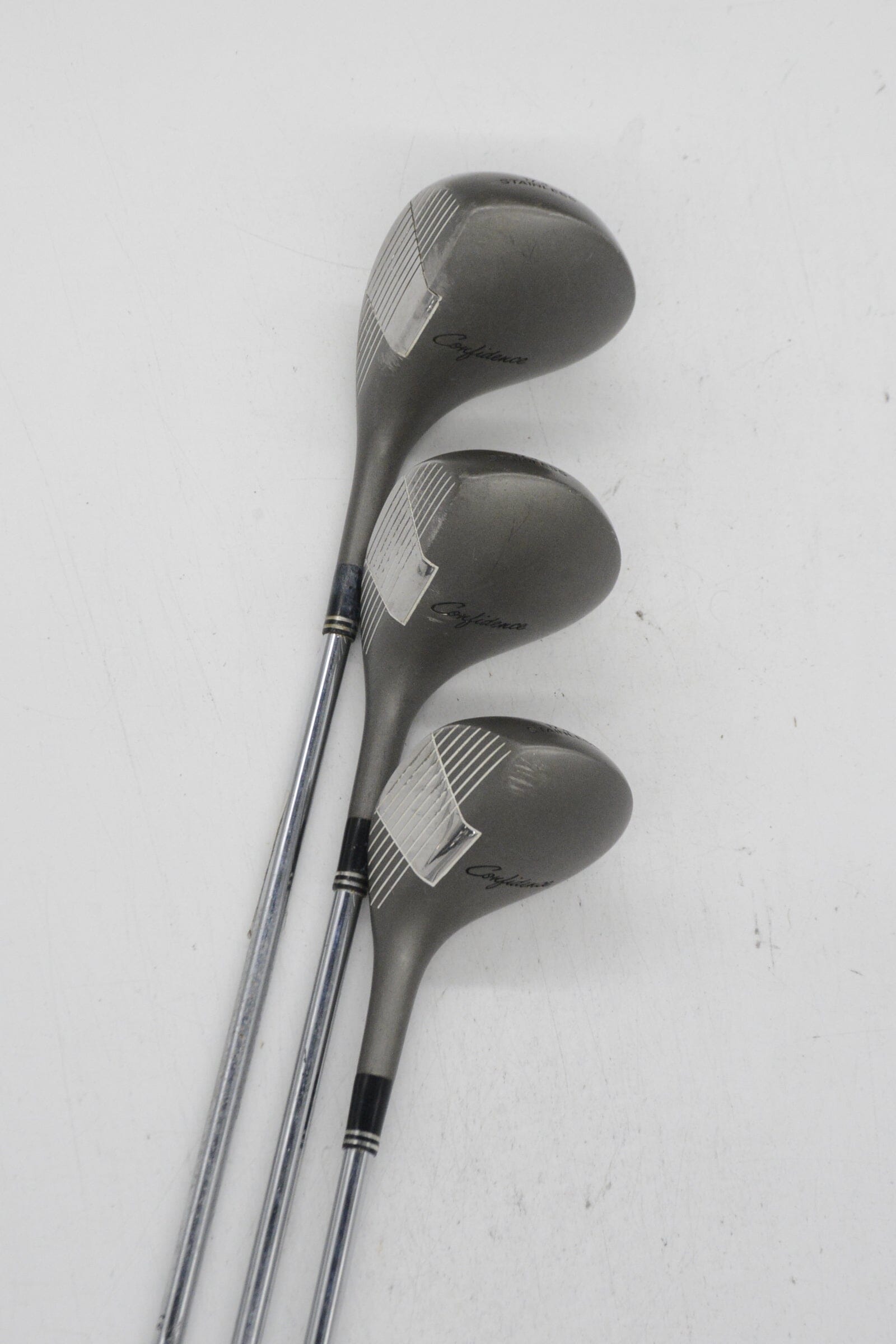 Confidence Visa II D, 3W, 5W Wood Set R Flex Golf Clubs GolfRoots