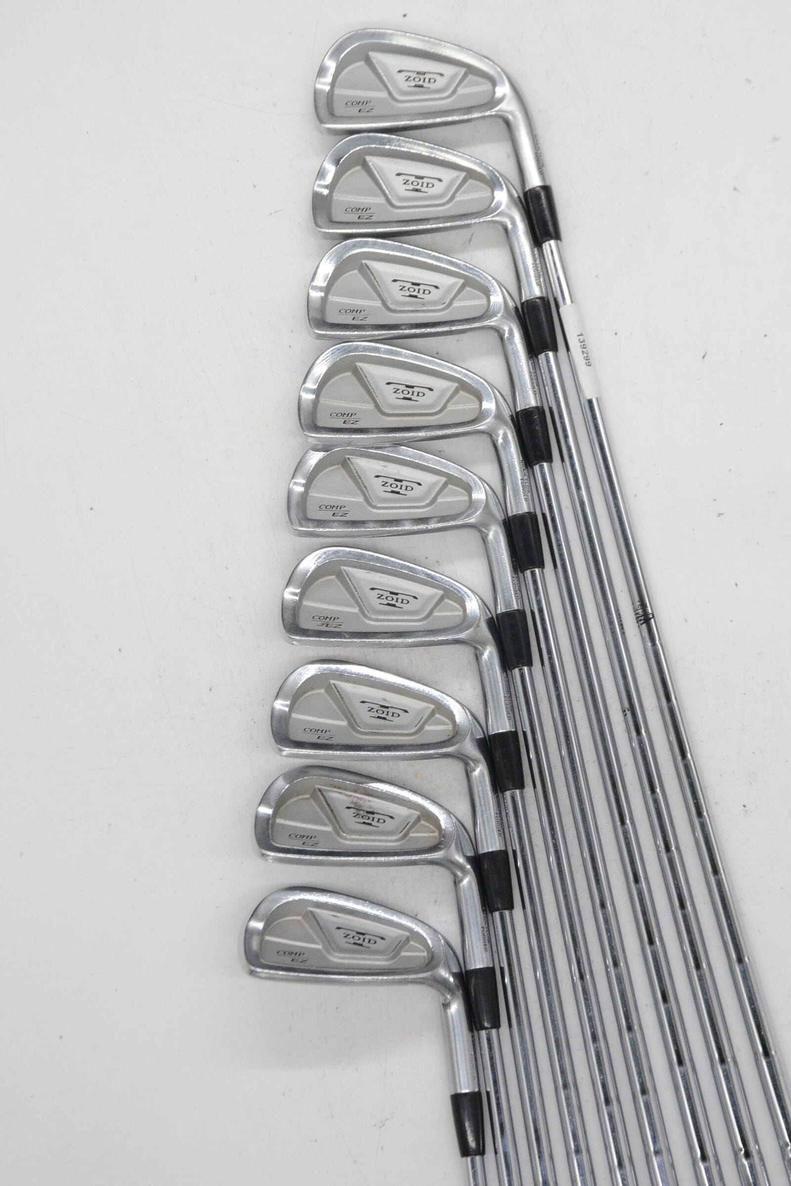 Mizuno T-Zoid Comp EZ 2-PW Iron Set S Flex +0.75" Golf Clubs GolfRoots