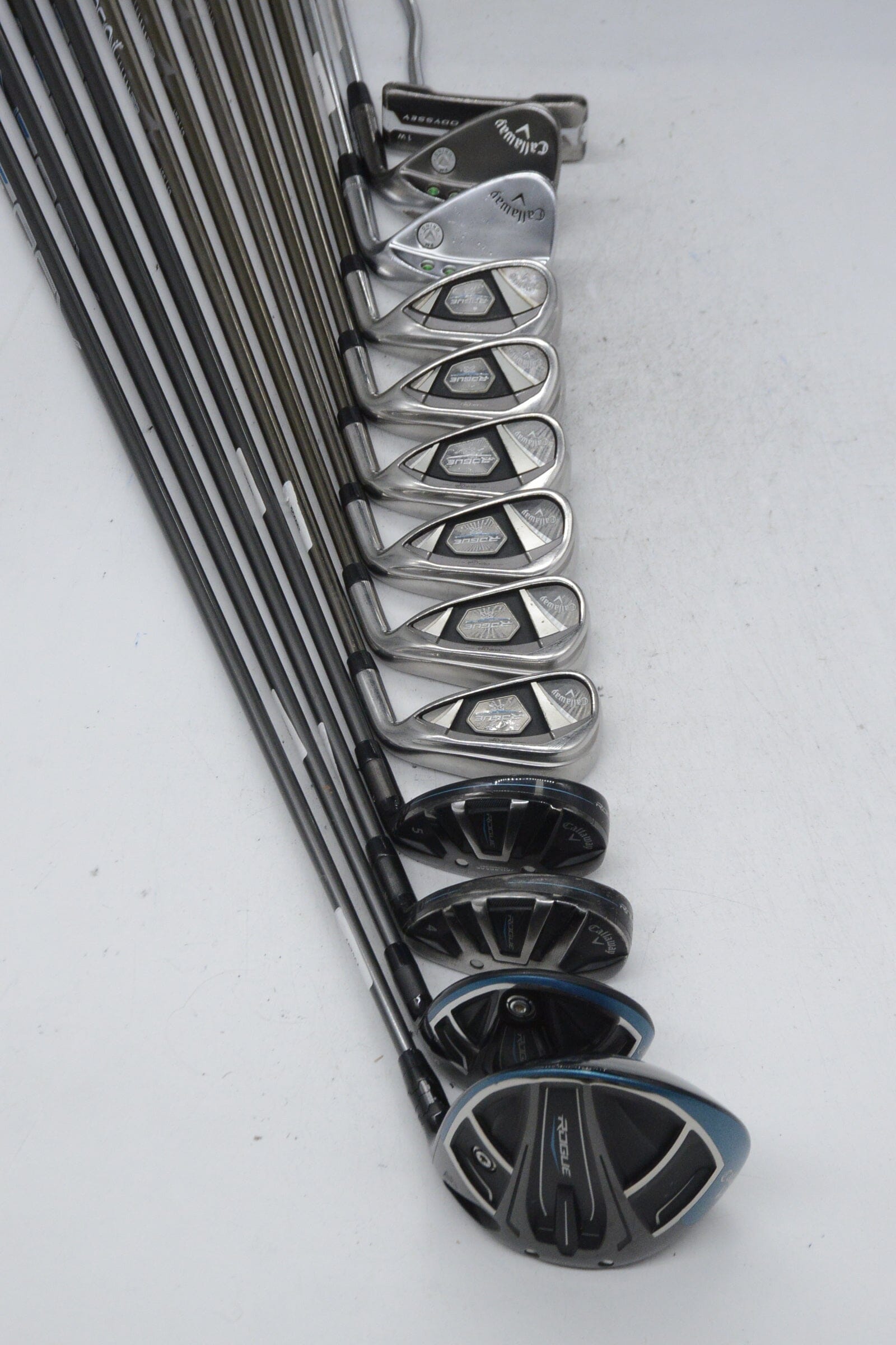 Callaway Rogue X Mixed Full Set R Flex -1.25" Golf Clubs GolfRoots