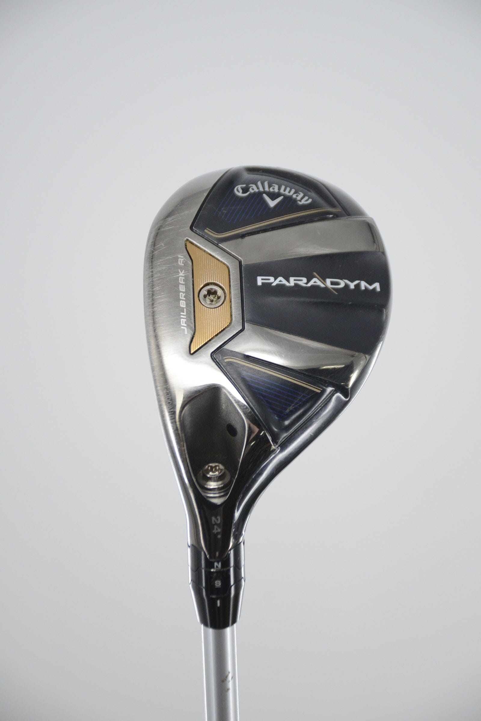 Lefty Callaway Paradym 24 Degree Hybrid SR Flex 38.75" Golf Clubs GolfRoots