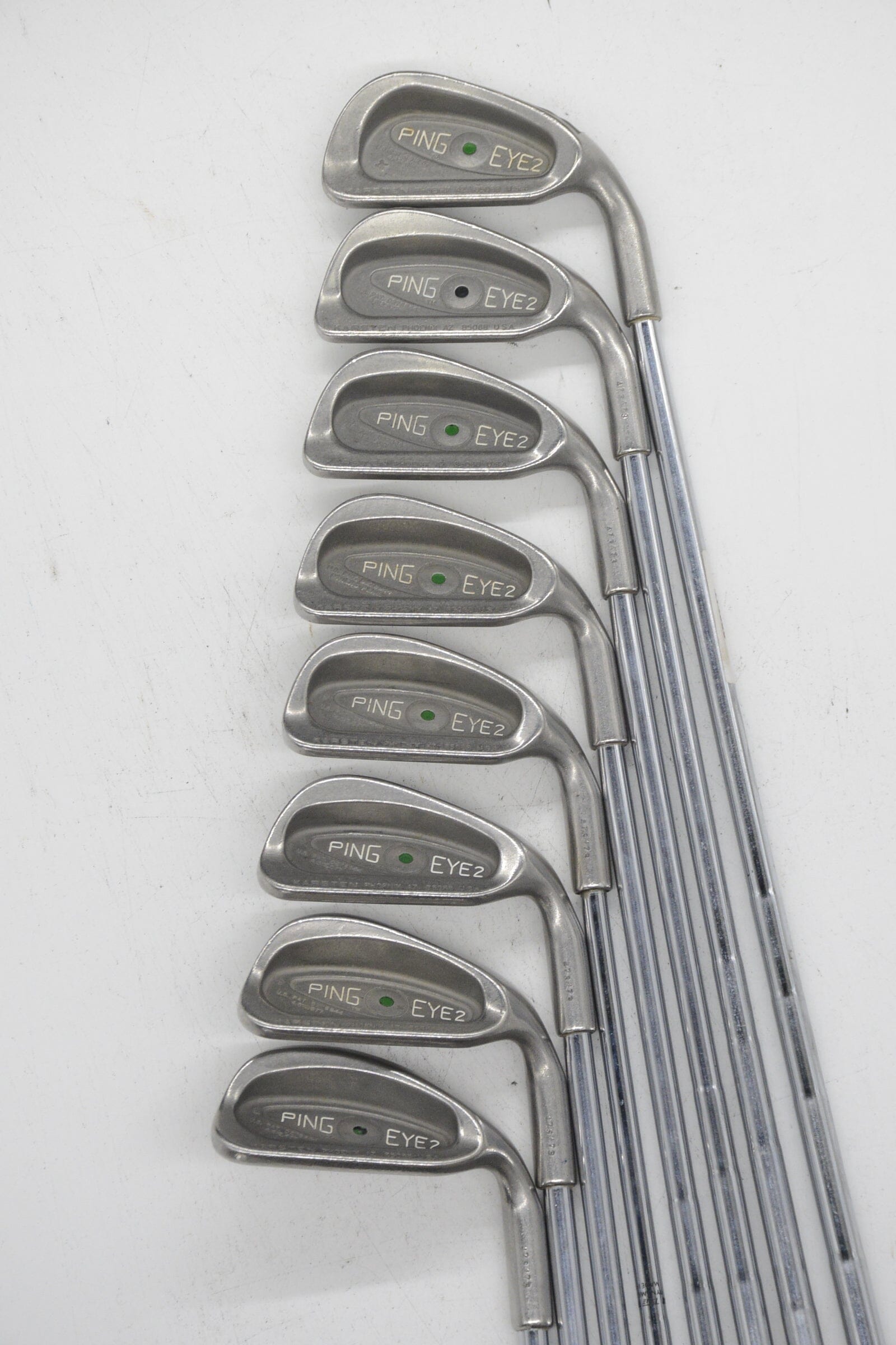 Ping Eye 2 2-5, 7-PW Iron Set R Flex -0.25" Golf Clubs GolfRoots