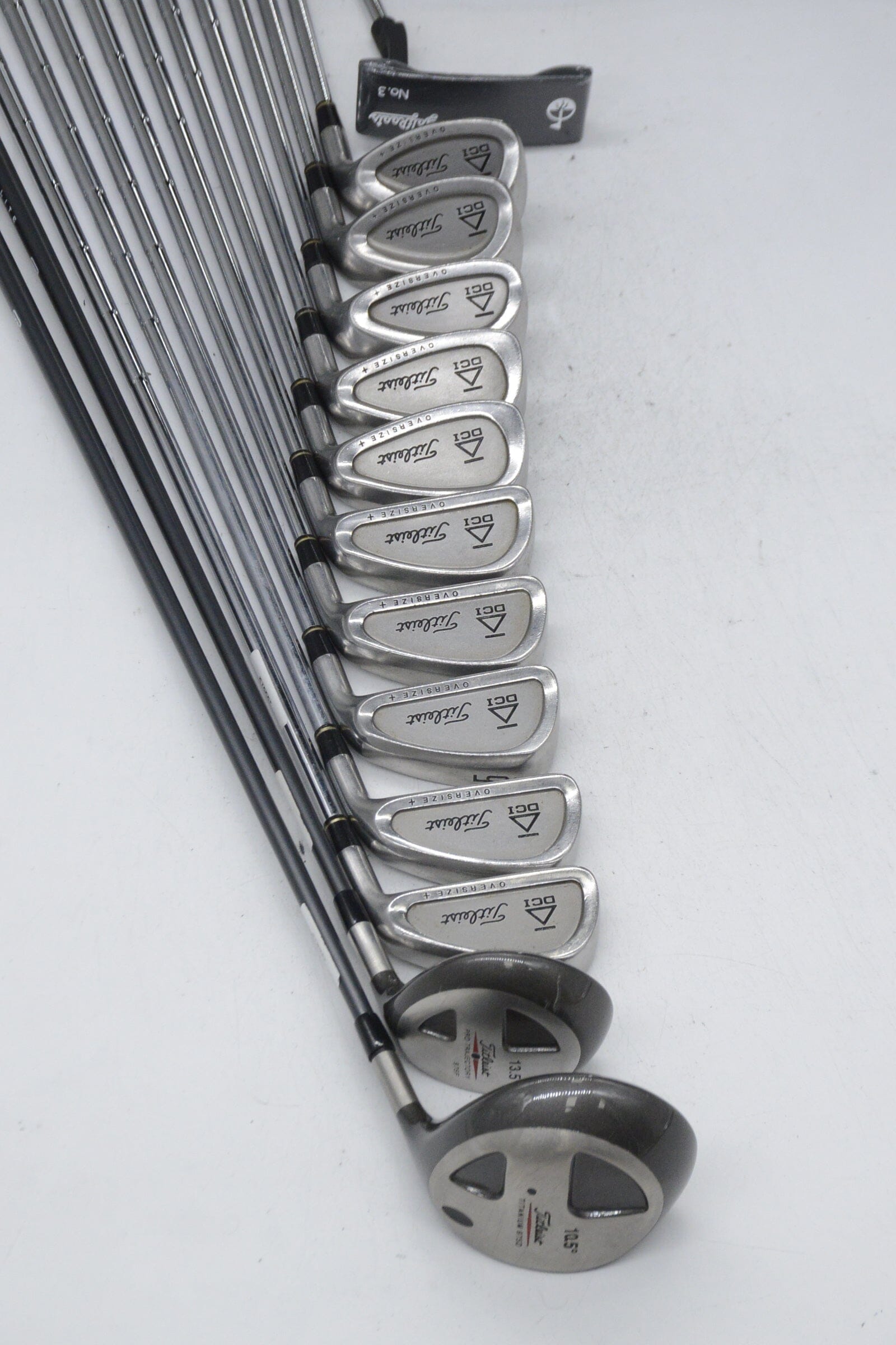 Titleist DCI Oversize + Mixed Full Set R Flex -1.5" Golf Clubs GolfRoots