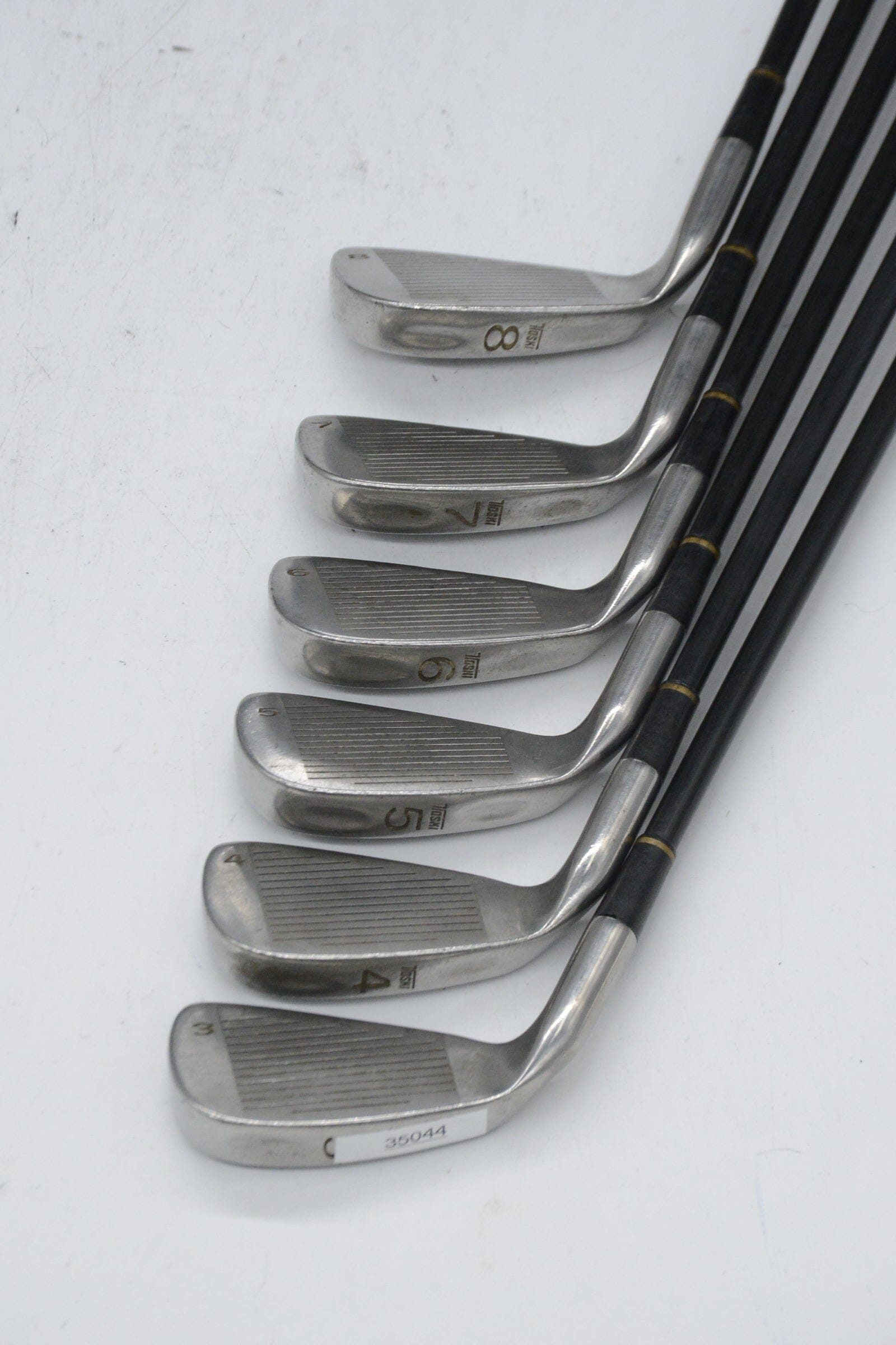 Toski Catalyst 3-8 Iron Set S Flex -0.25" Golf Clubs GolfRoots