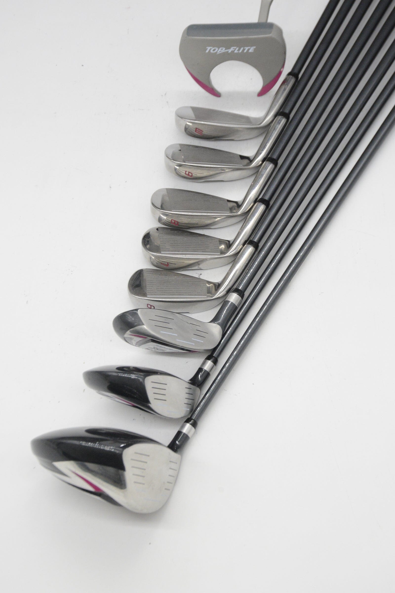 Women's Top Flite XL Mixed Full Set W Flex -0.5" Golf Clubs GolfRoots