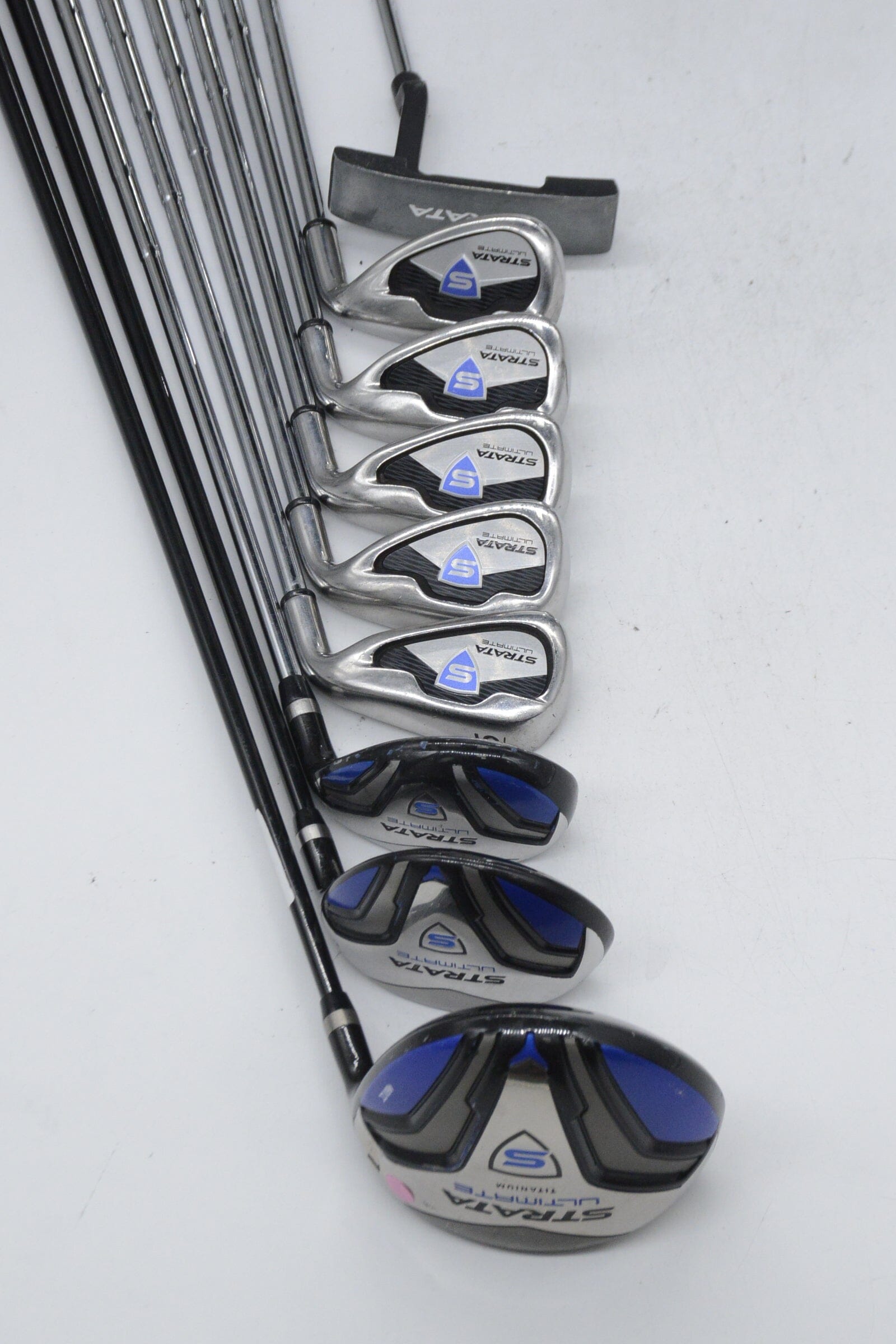 Strata Ultimate Mixed Full Set S Flex -0.75" Golf Clubs GolfRoots