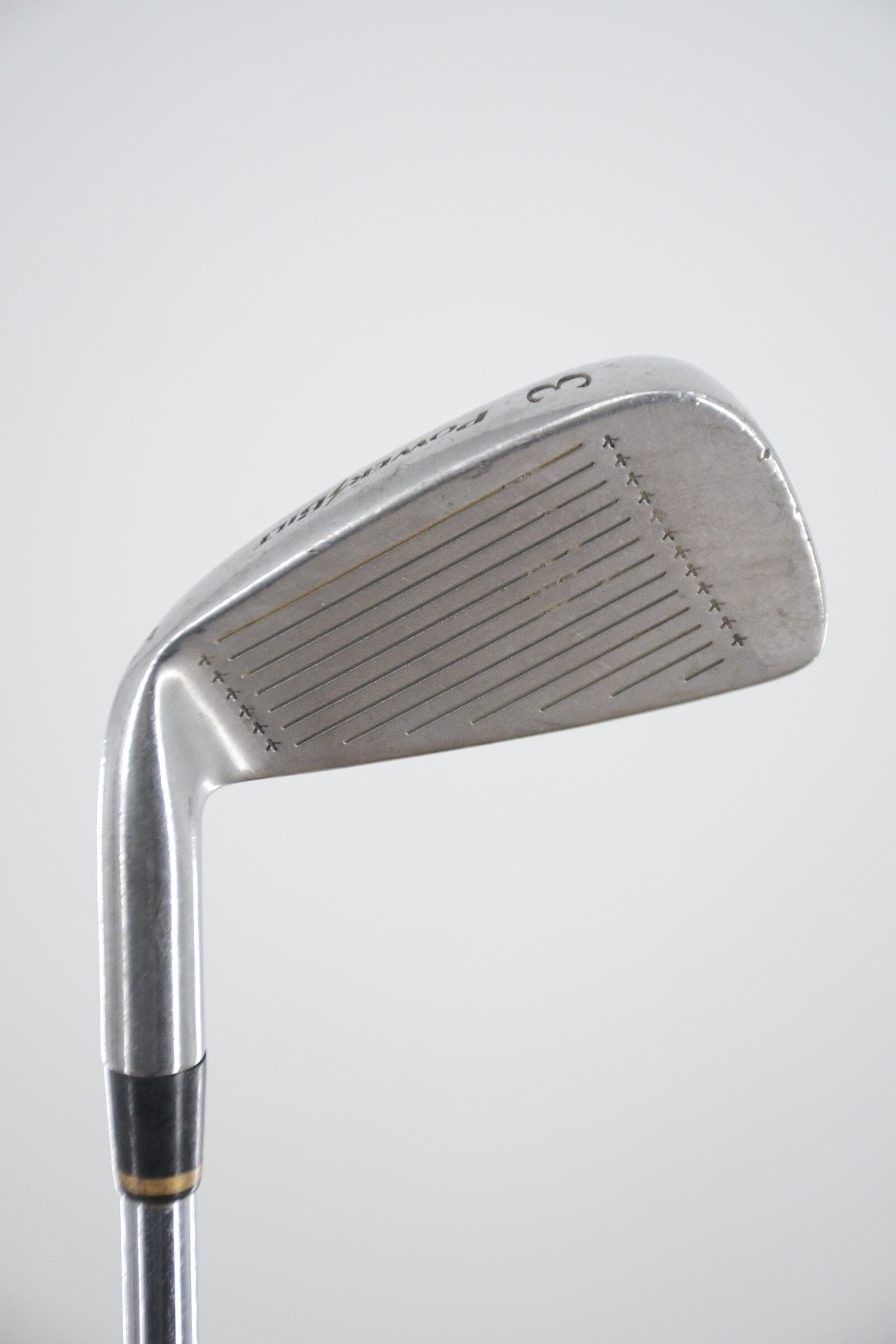 PowerBilt TPS 6.0 3 Iron S Flex 38.5" Golf Clubs GolfRoots