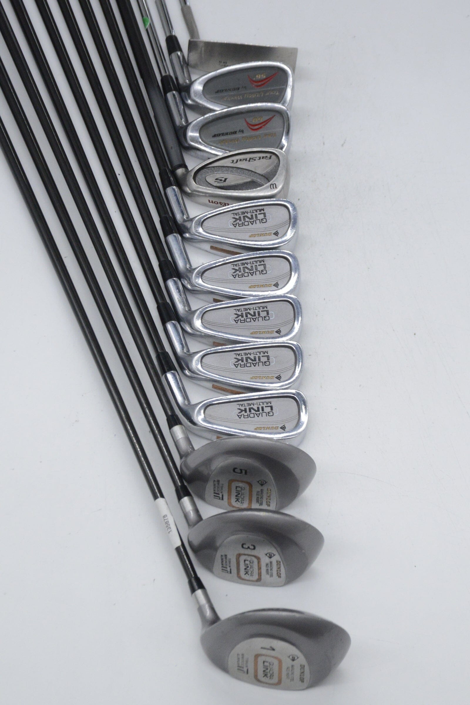 MaxFli Dunlop Quadra Link Mixed Full Set S Flex -0.25" Golf Clubs GolfRoots