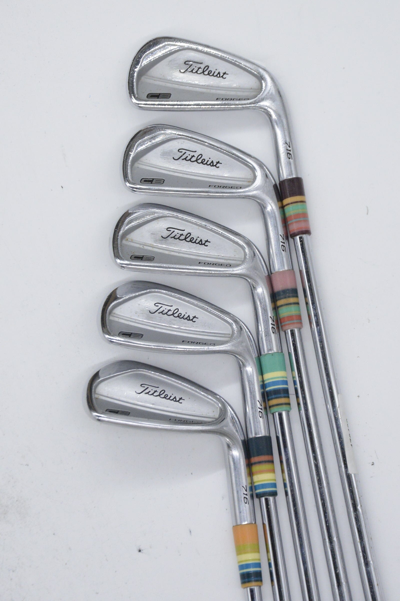 Titleist 716 CB Forged 5-8, PW Iron Set X Flex -0.75" Golf Clubs GolfRoots