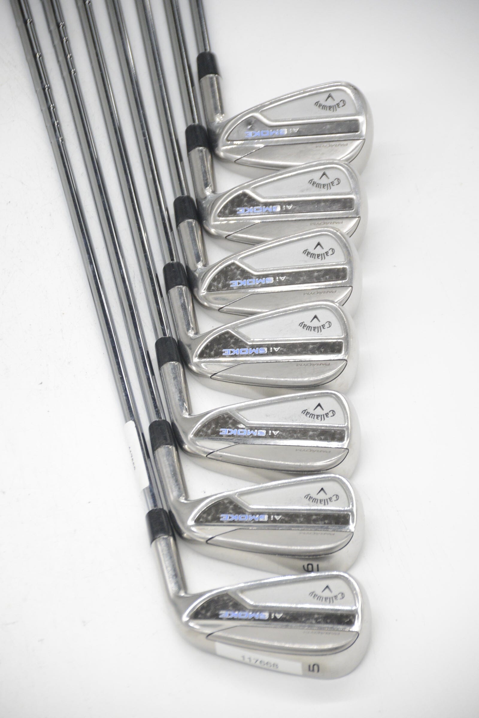 Callaway Paradym Ai Smoke 5-AW Iron Set R Flex +0.25" Golf Clubs GolfRoots