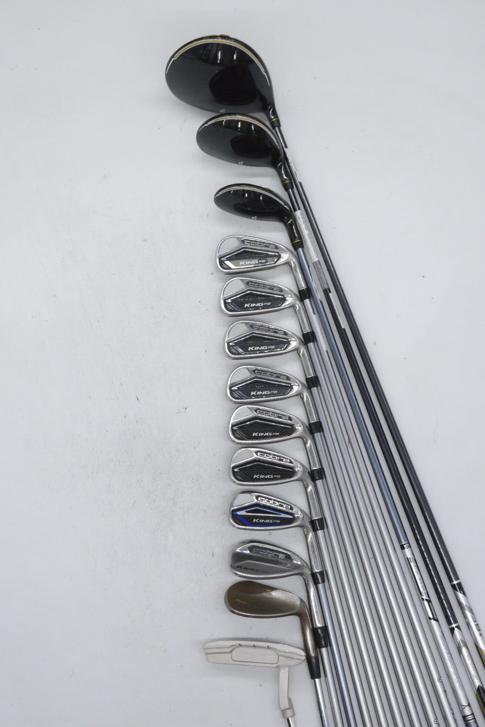 Cobra King F8 Mixed Full Set R Flex Std Length Golf Clubs GolfRoots