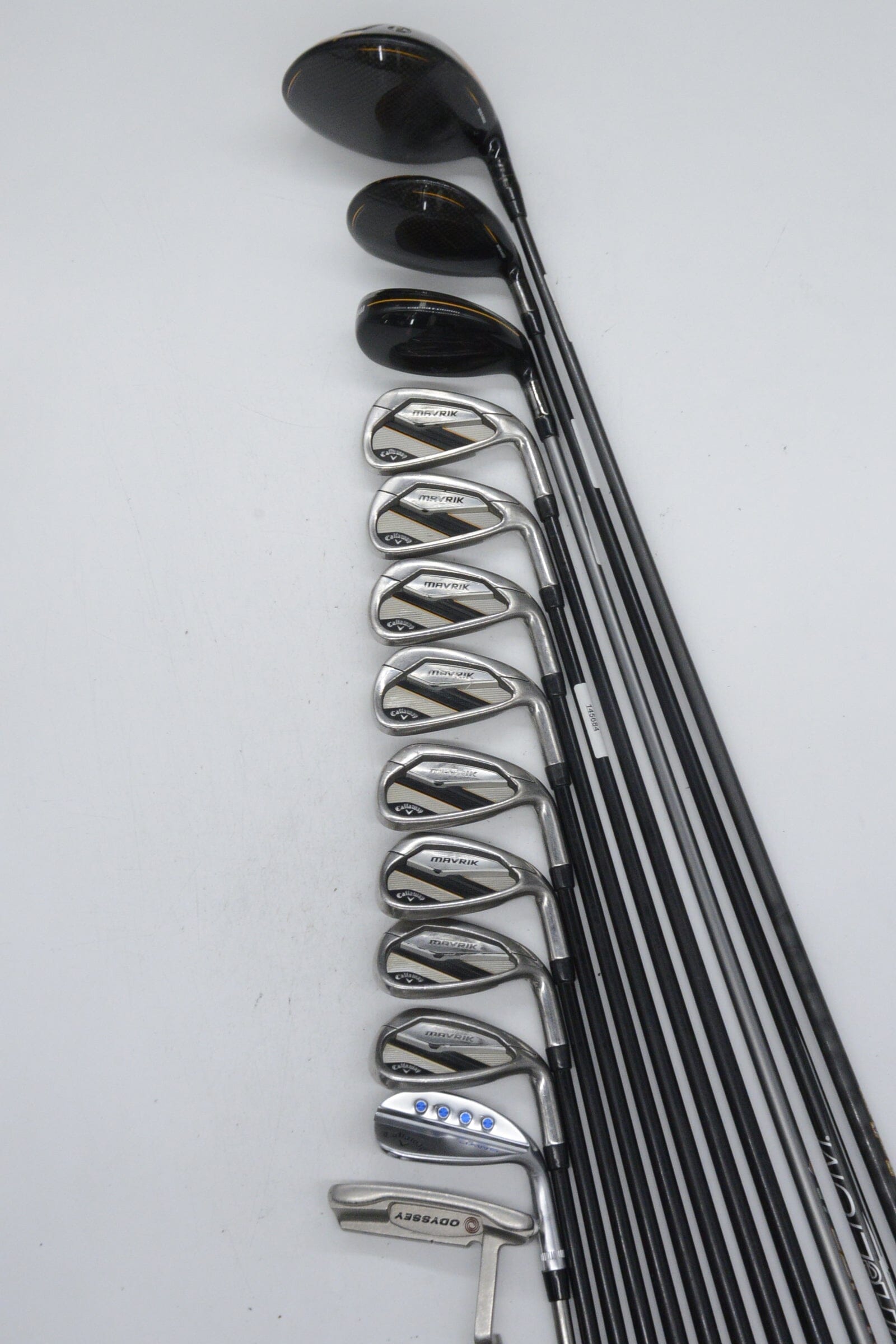 Callaway Mavrik Mixed Full Set R Flex -0.5" Golf Clubs GolfRoots