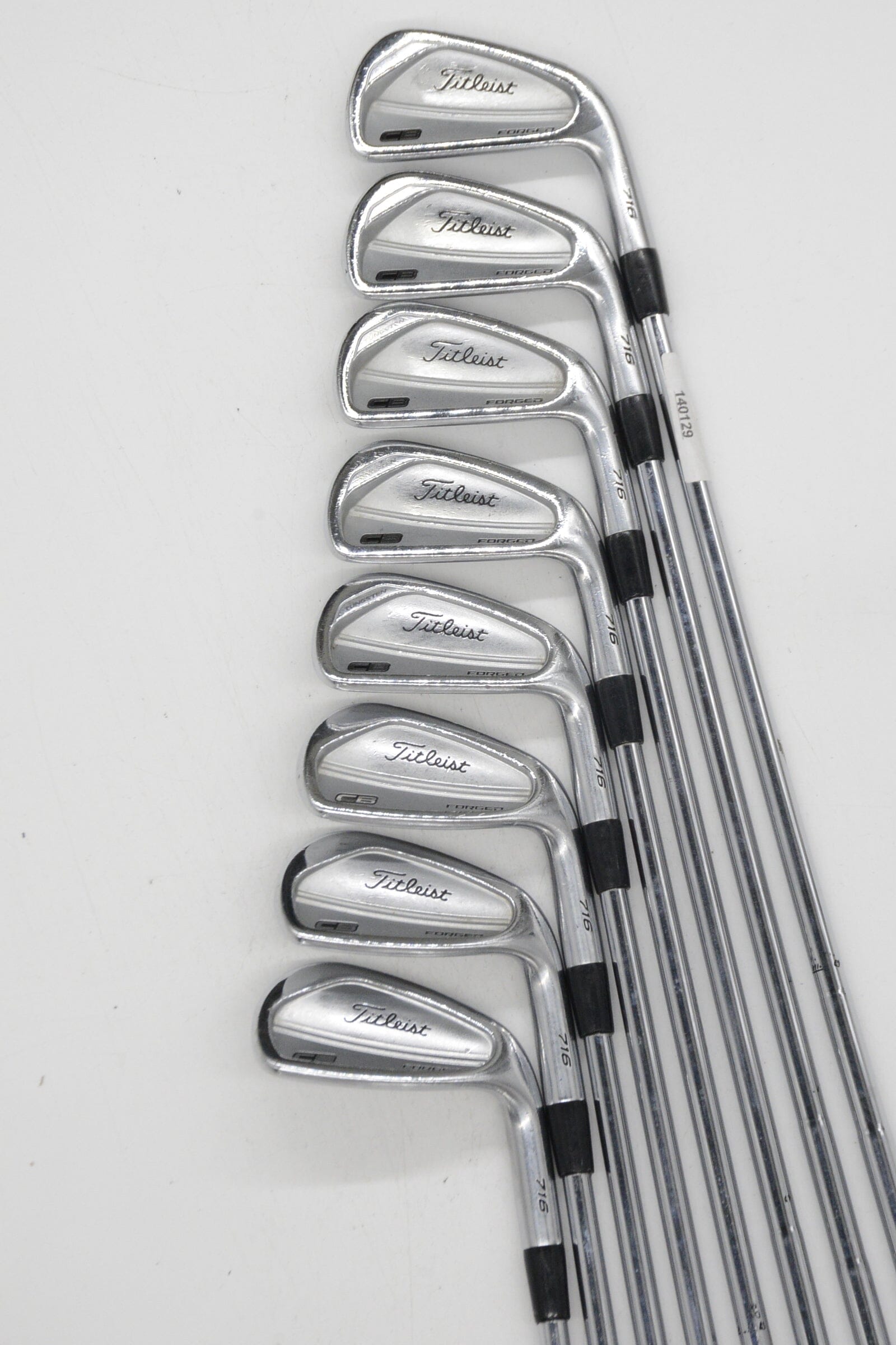 Titleist 716 CB Forged 3-PW Iron Set S Flex Std Length Golf Clubs GolfRoots