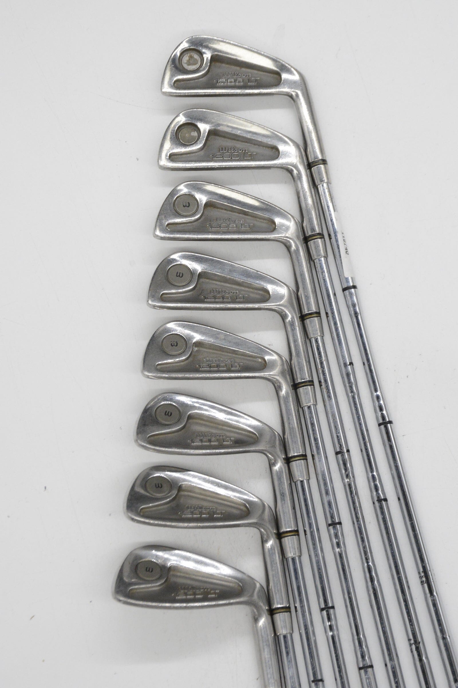 Wilson 1200 LT 3-PW Iron Set R Flex +0.25" Golf Clubs GolfRoots