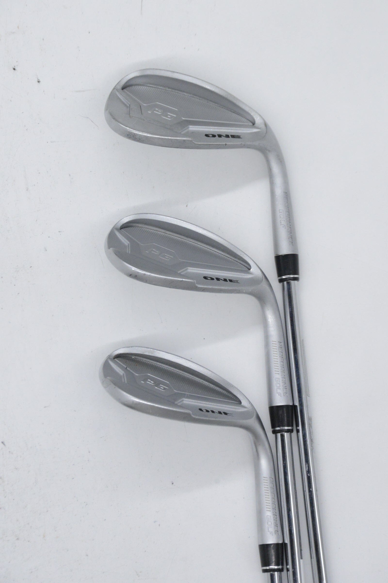 Performance Golf One 50, 56, 60 Degree Wedge Set Wedge Flex Golf Clubs GolfRoots