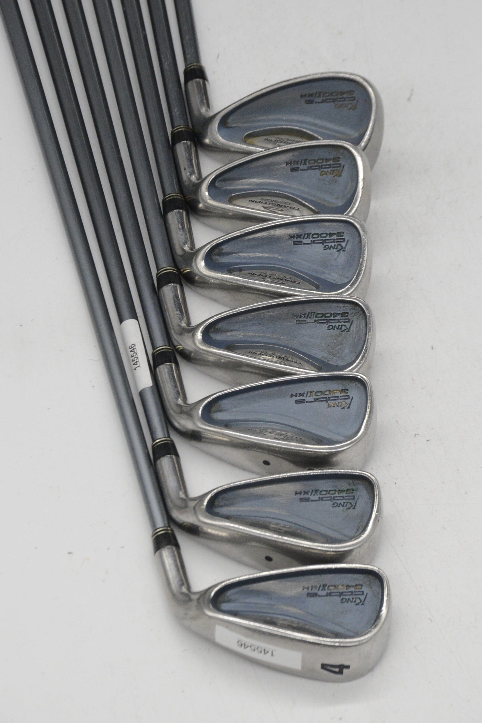 Women's Cobra 3400 I/Xh 4-6, 8-PW, SW Iron Set W Flex -1" Golf Clubs GolfRoots