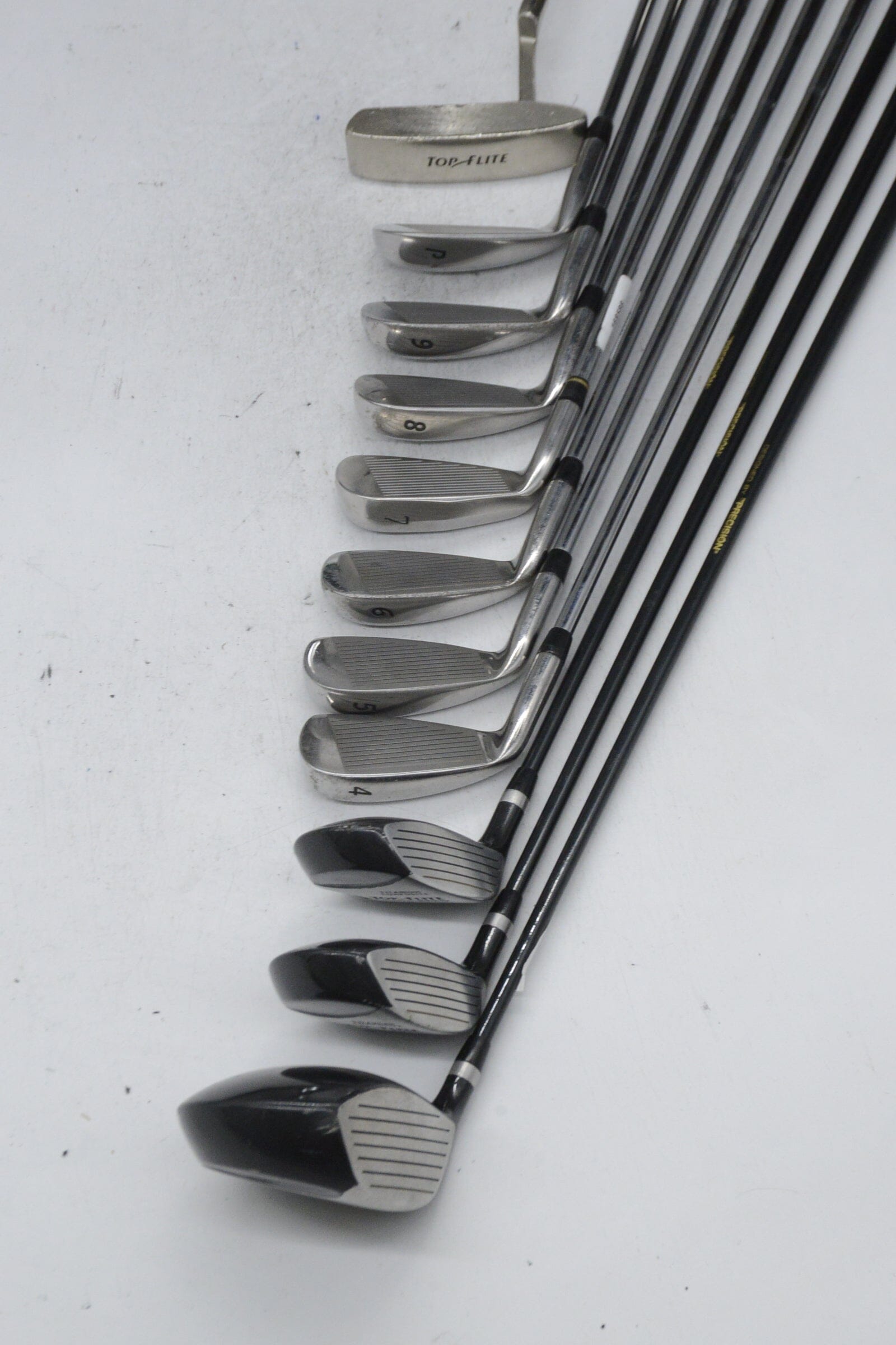Top Flite Aero Mixed Full Set S Flex -0.5" Golf Clubs GolfRoots