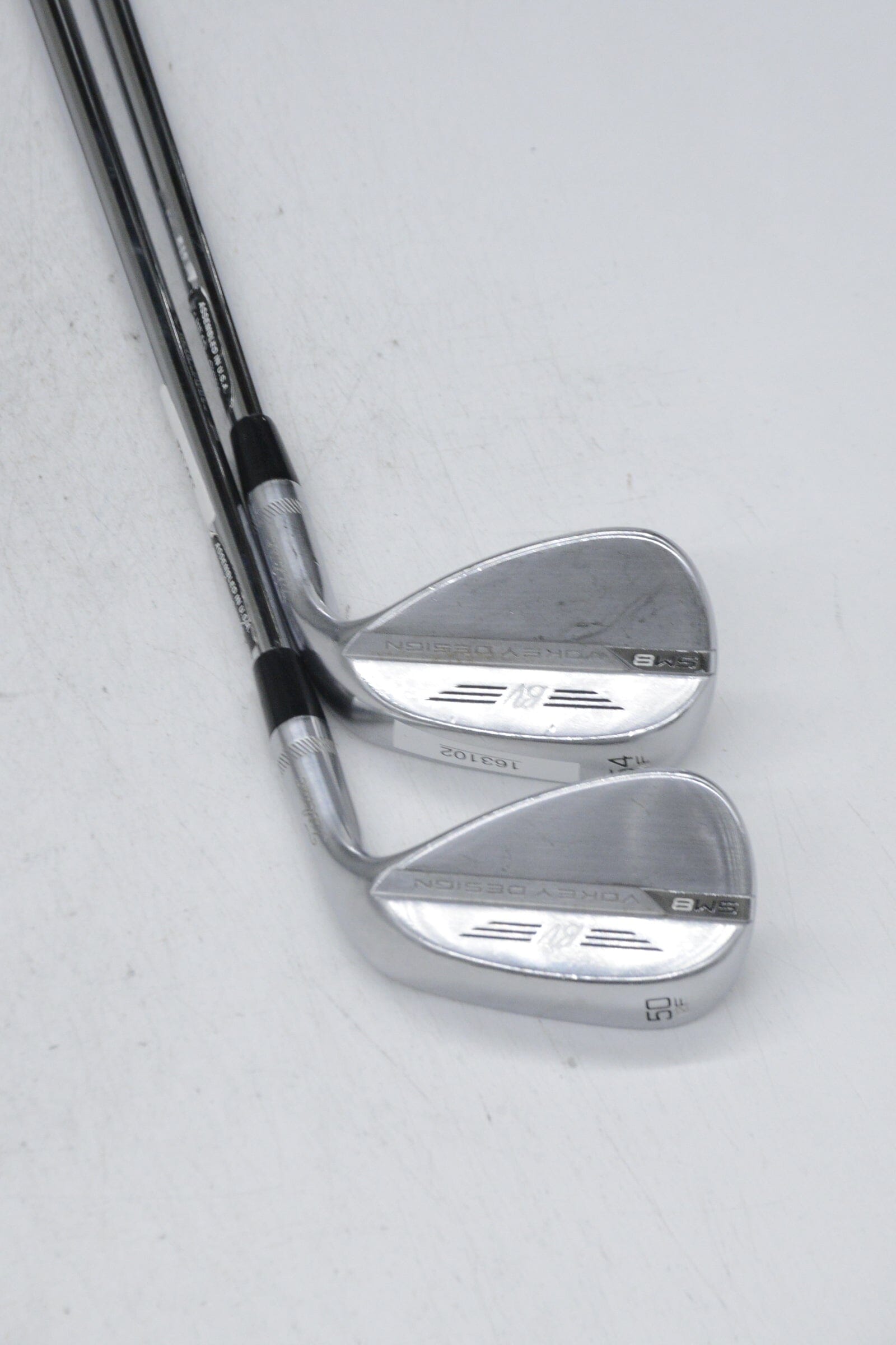 Titleist Vokey SM8 Tour Chrome 50 & 54 Degree Wedge Set X Flex Golf Clubs GolfRoots