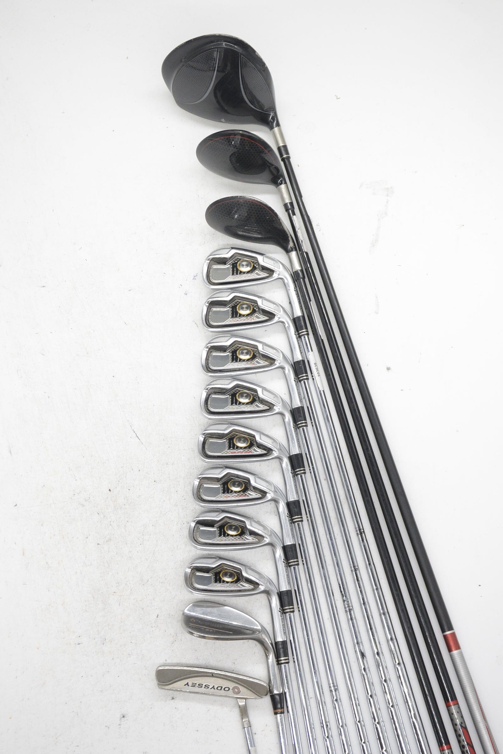 TaylorMade Tour Burner Mixed Full Set R Flex Std Length Golf Clubs GolfRoots