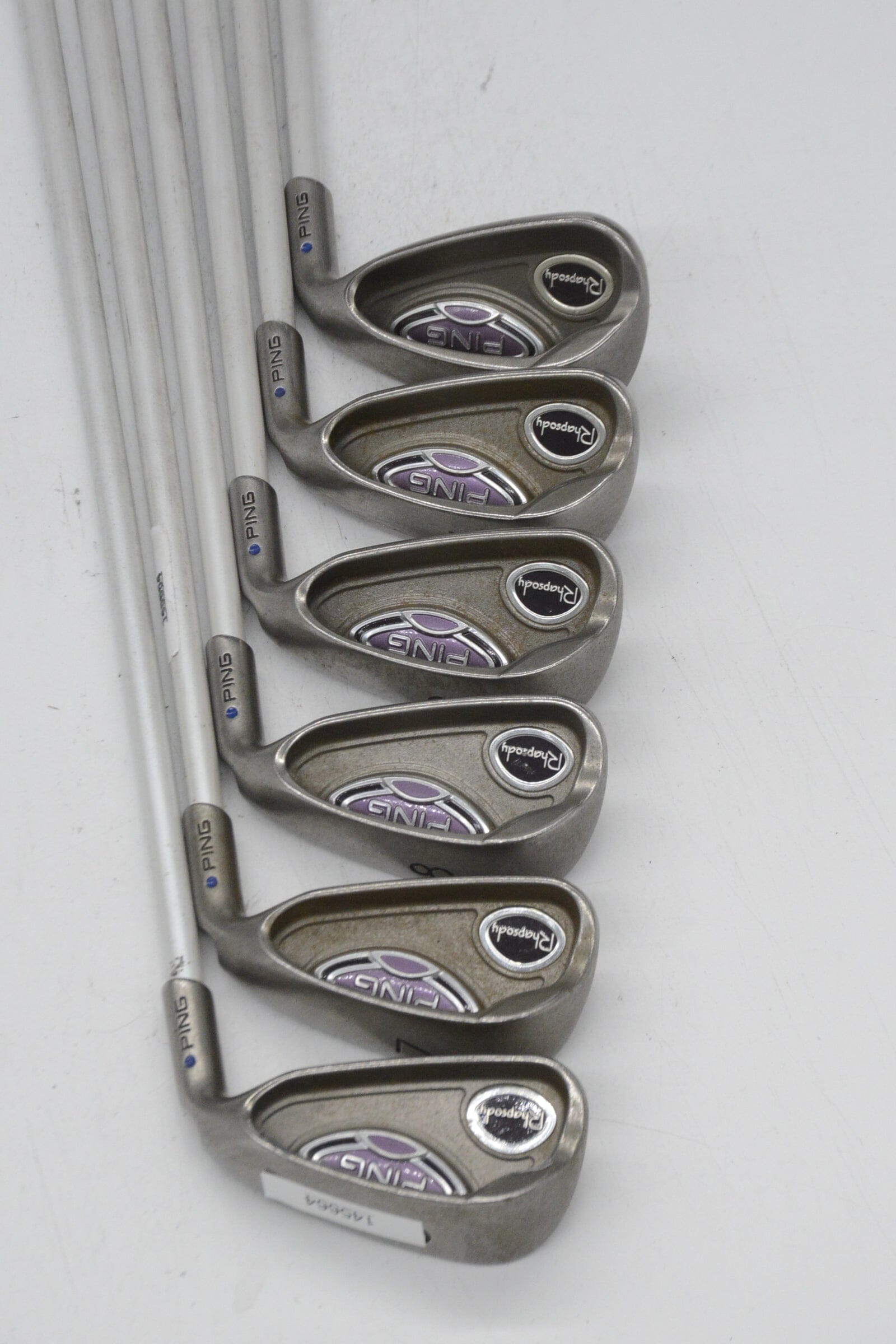 Women's Ping Rhapsody 6-PW, SW Iron Set W Flex Std Length Golf Clubs GolfRoots