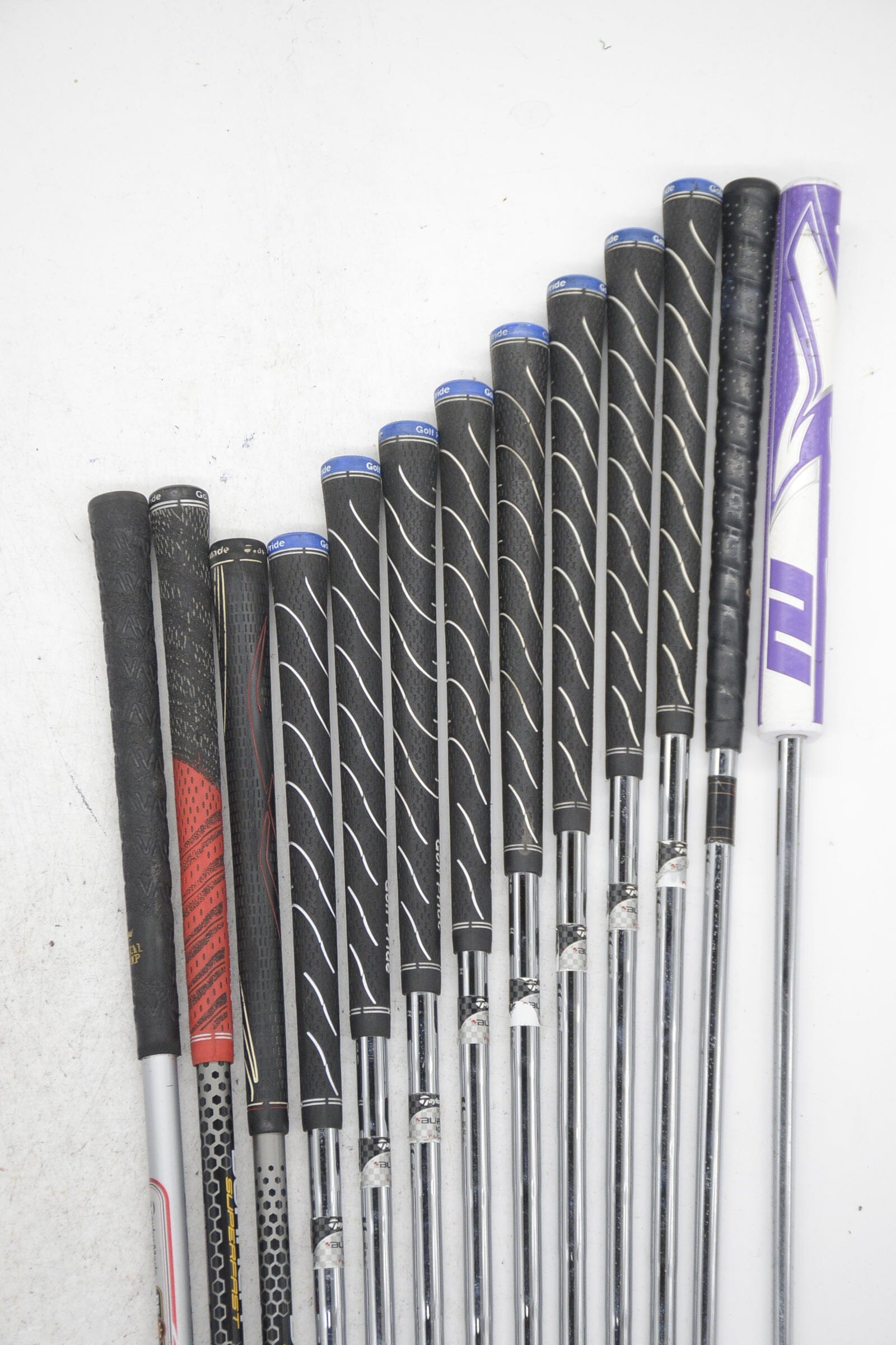 TaylorMade Tour Burner Mixed Full Set R Flex Std Length Golf Clubs GolfRoots