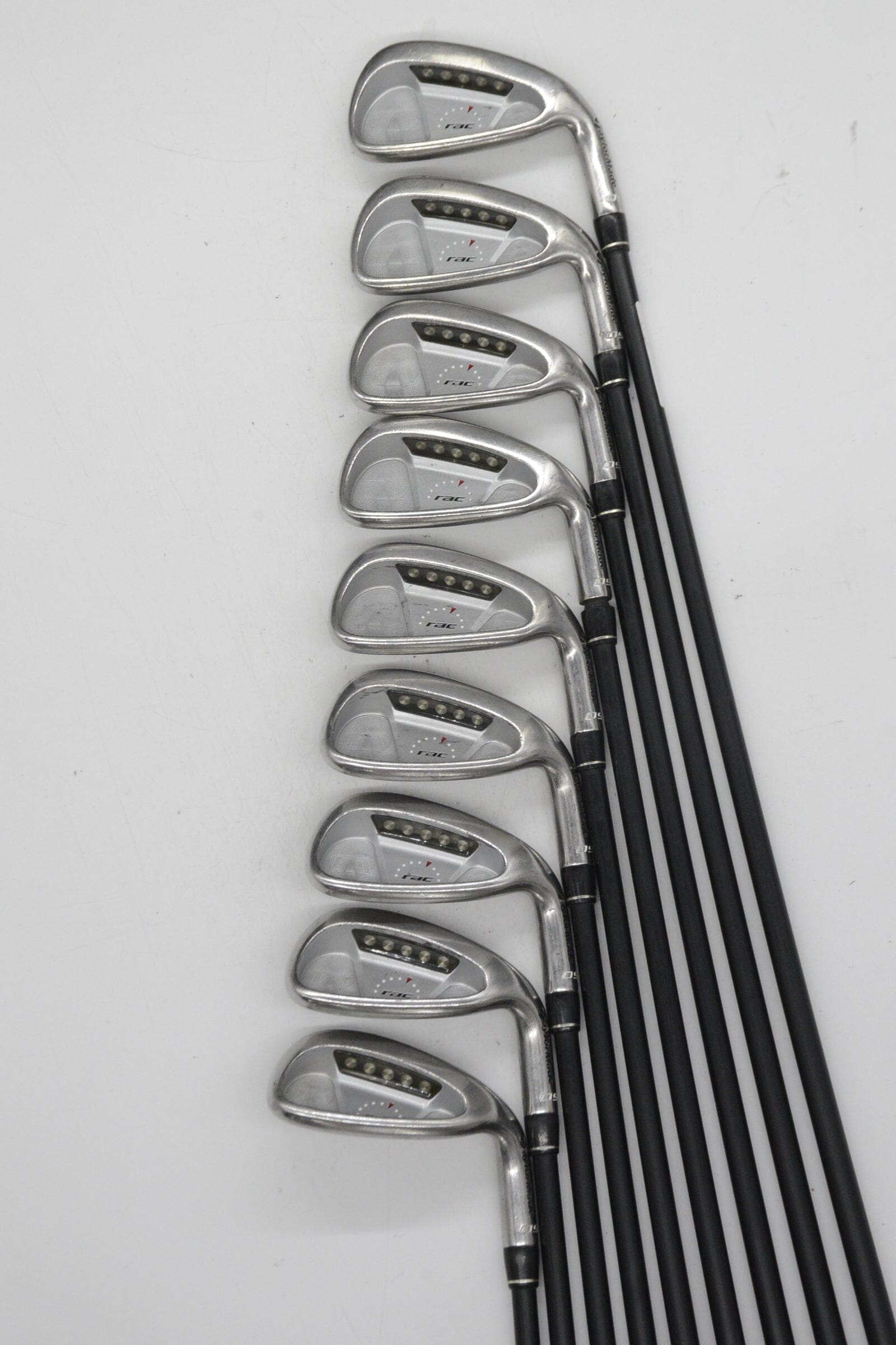 TaylorMade Rac OS 3-AW Iron Set R Flex -0.25" Golf Clubs GolfRoots