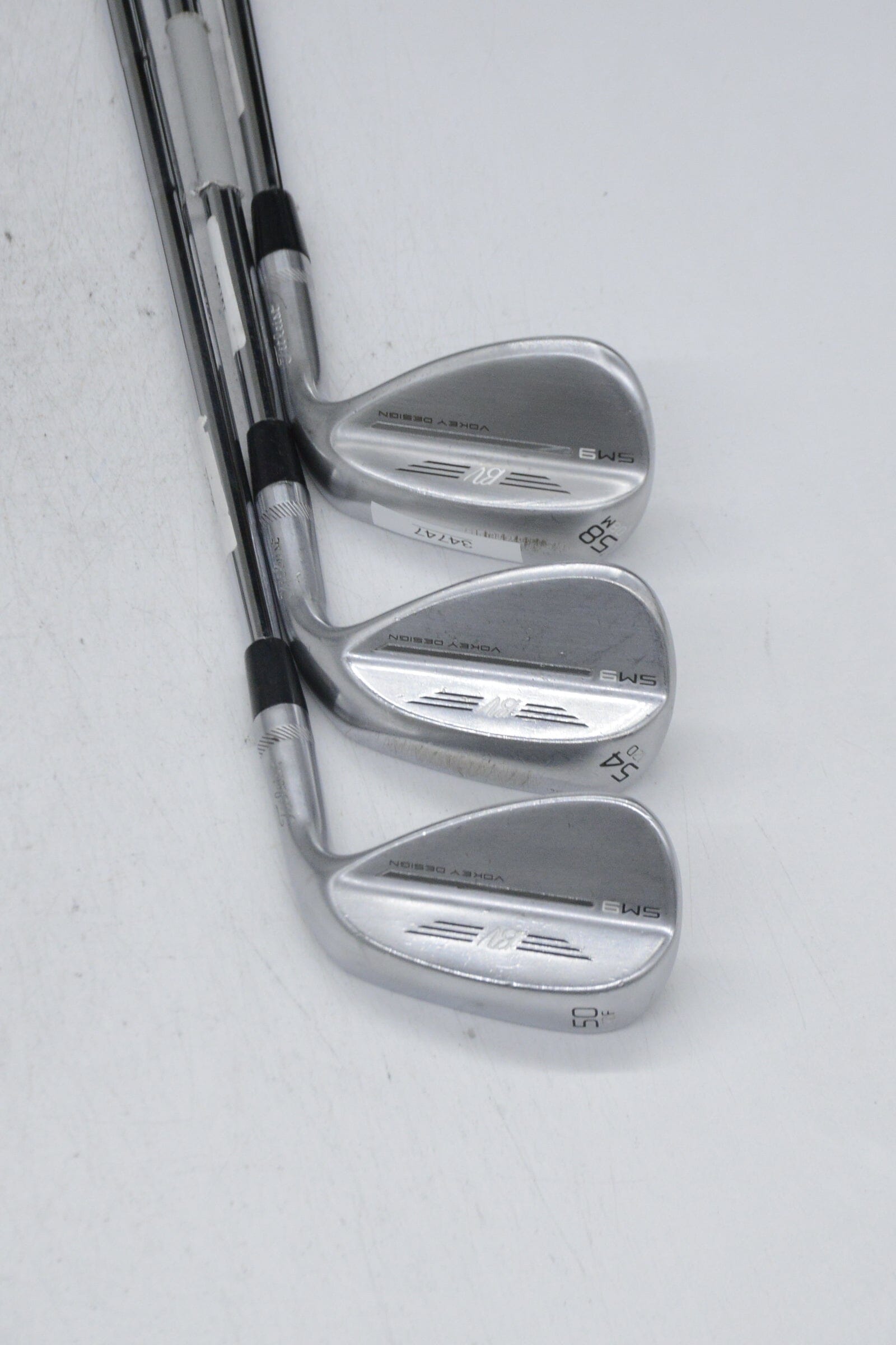 Titleist Vokey SM9 Tour Chrome 50, 54, 58 Degree Wedge Set Wedge Flex Golf Clubs GolfRoots