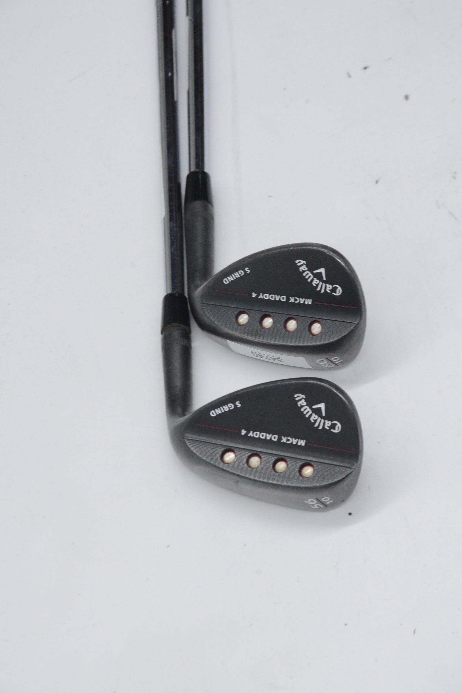 Callaway Mack Daddy 4 Black Nickel 56 & 60 Degree Wedge Set S Flex Golf Clubs GolfRoots