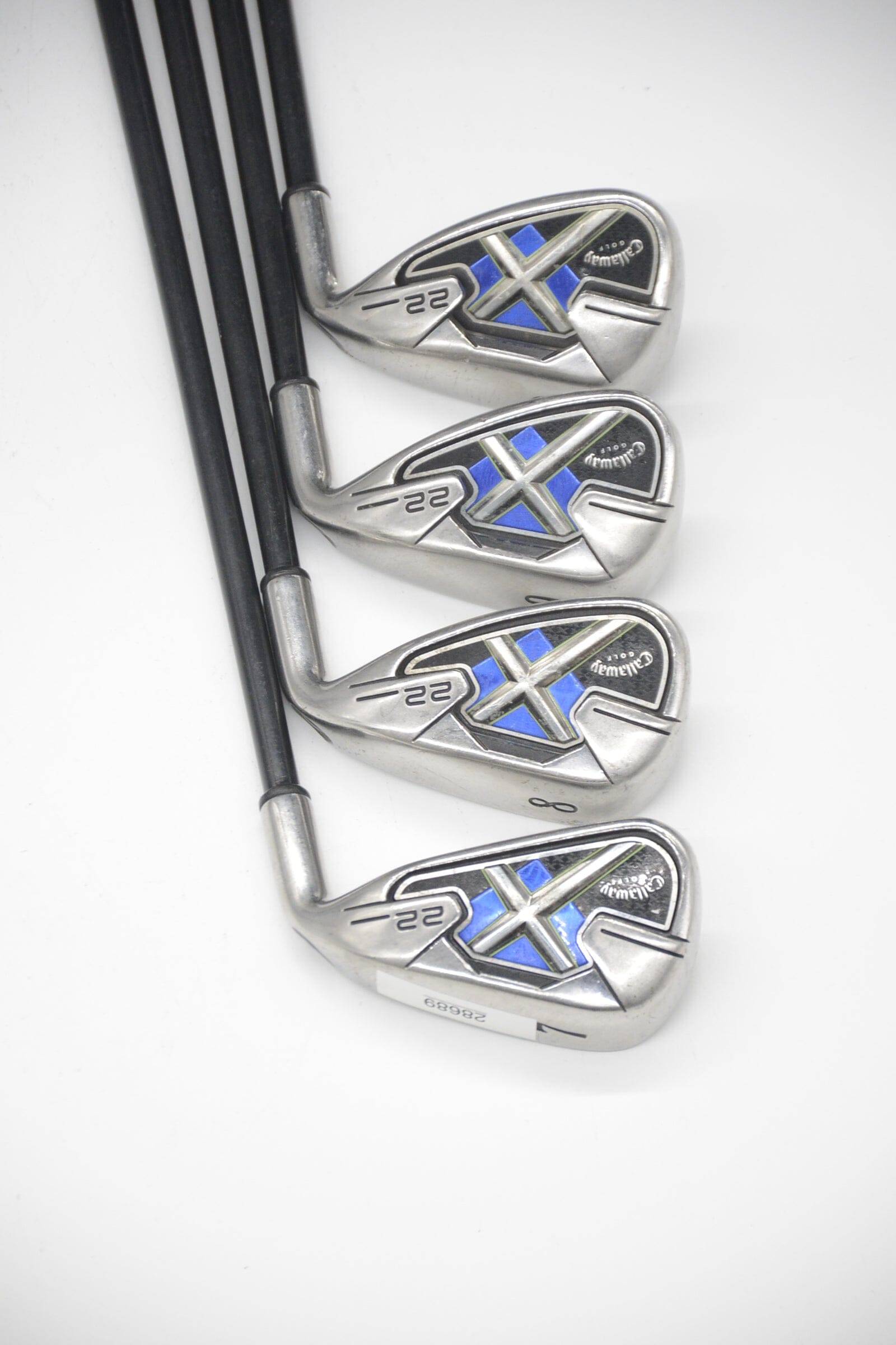 Callaway X-22 7-PW Iron Set R Flex -0.75" Golf Clubs GolfRoots