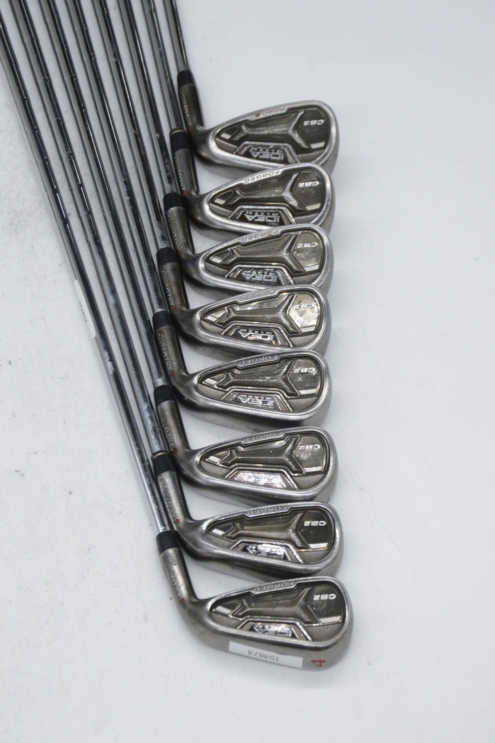 Adams Idea Pro Black Cb2 4-GW Iron Set R Flex Std Length Golf Clubs GolfRoots