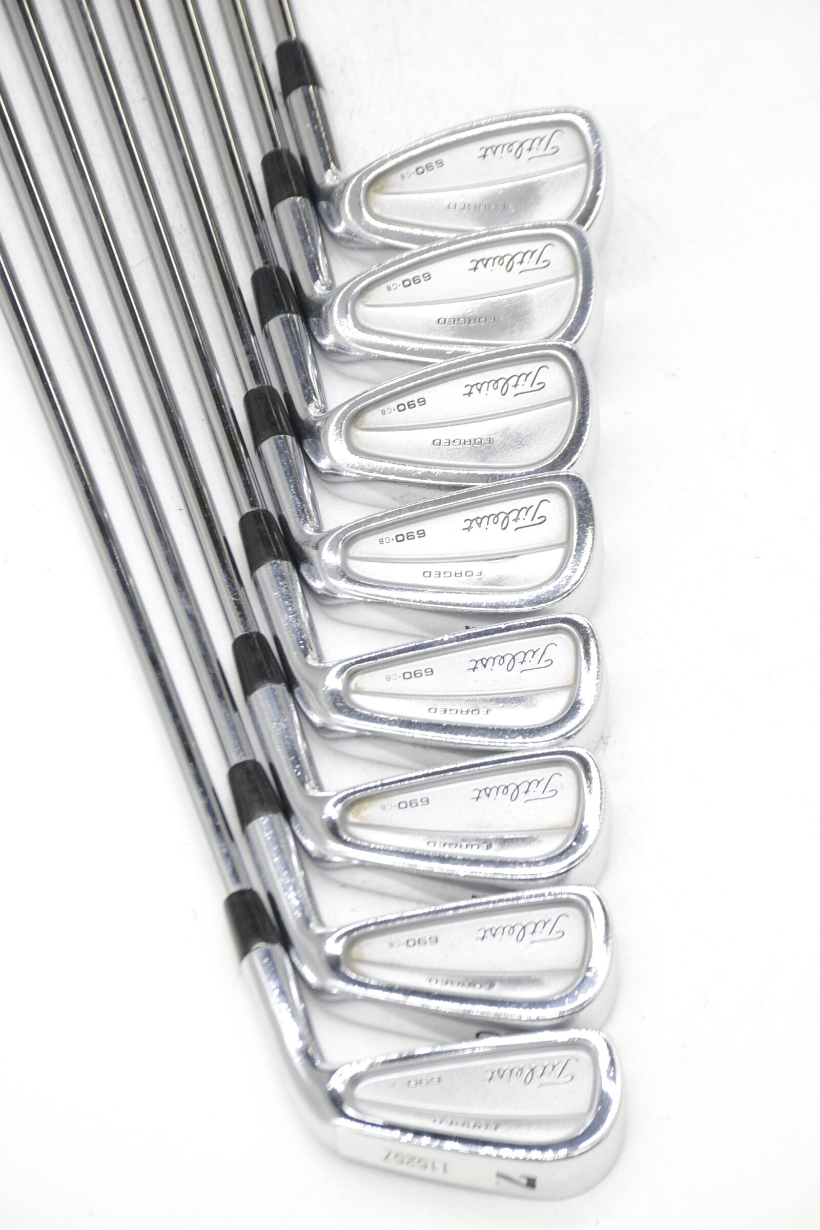 Titleist 690 CB Forged 2-PW Iron Set S Flex +0.25" Golf Clubs GolfRoots