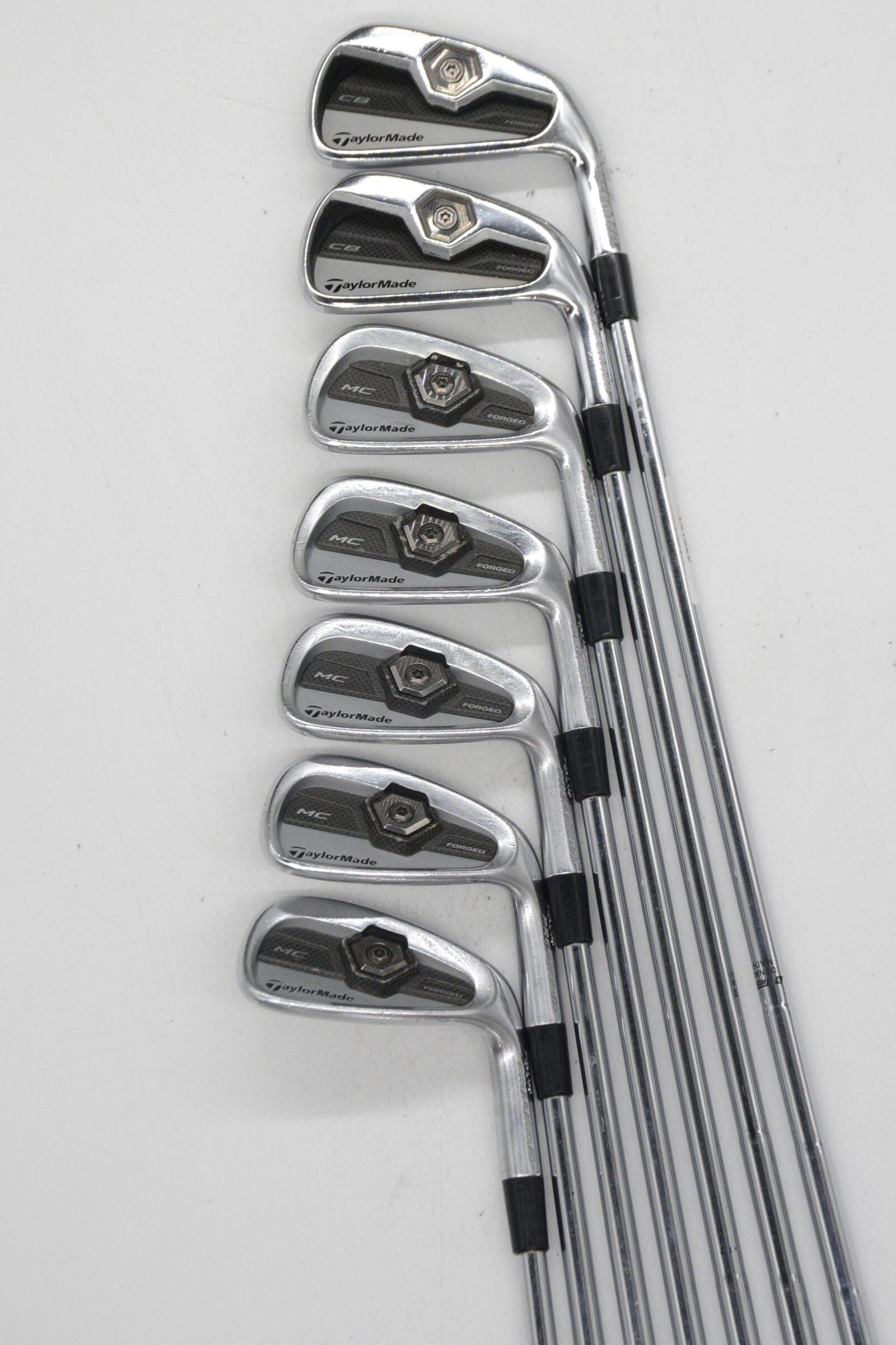 TaylorMade Tour Preferred CB/MC Combo 4-PW Iron Set S Flex Std Length Golf Clubs GolfRoots