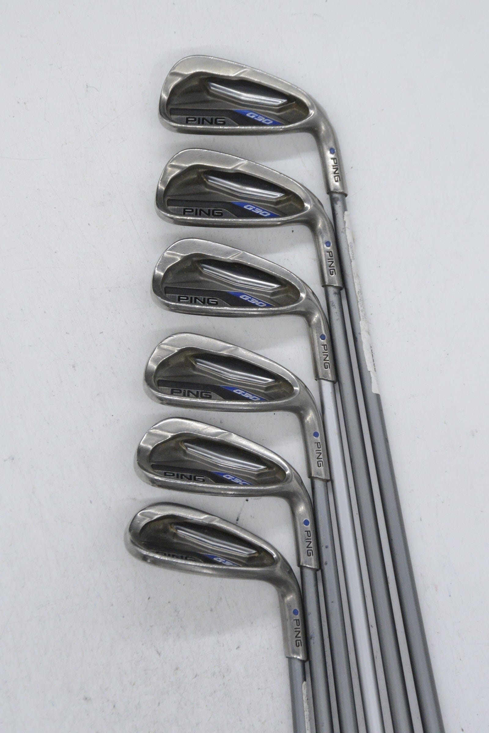 Ping G30 6-UW Iron Set R Flex -0.25" Golf Clubs GolfRoots