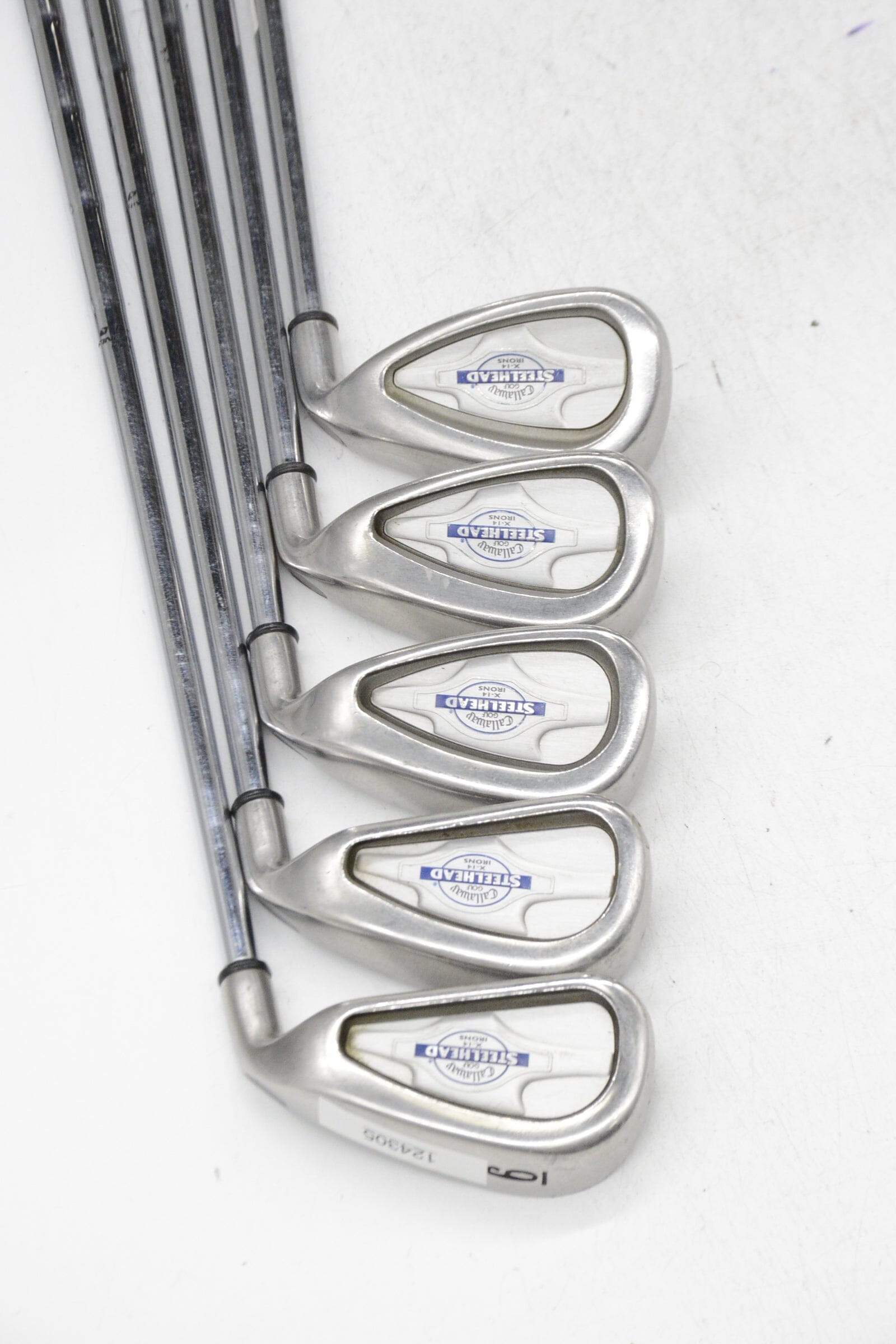 Callaway Steelhead X-14 6-PW Iron Set S Flex -0.5" Golf Clubs GolfRoots