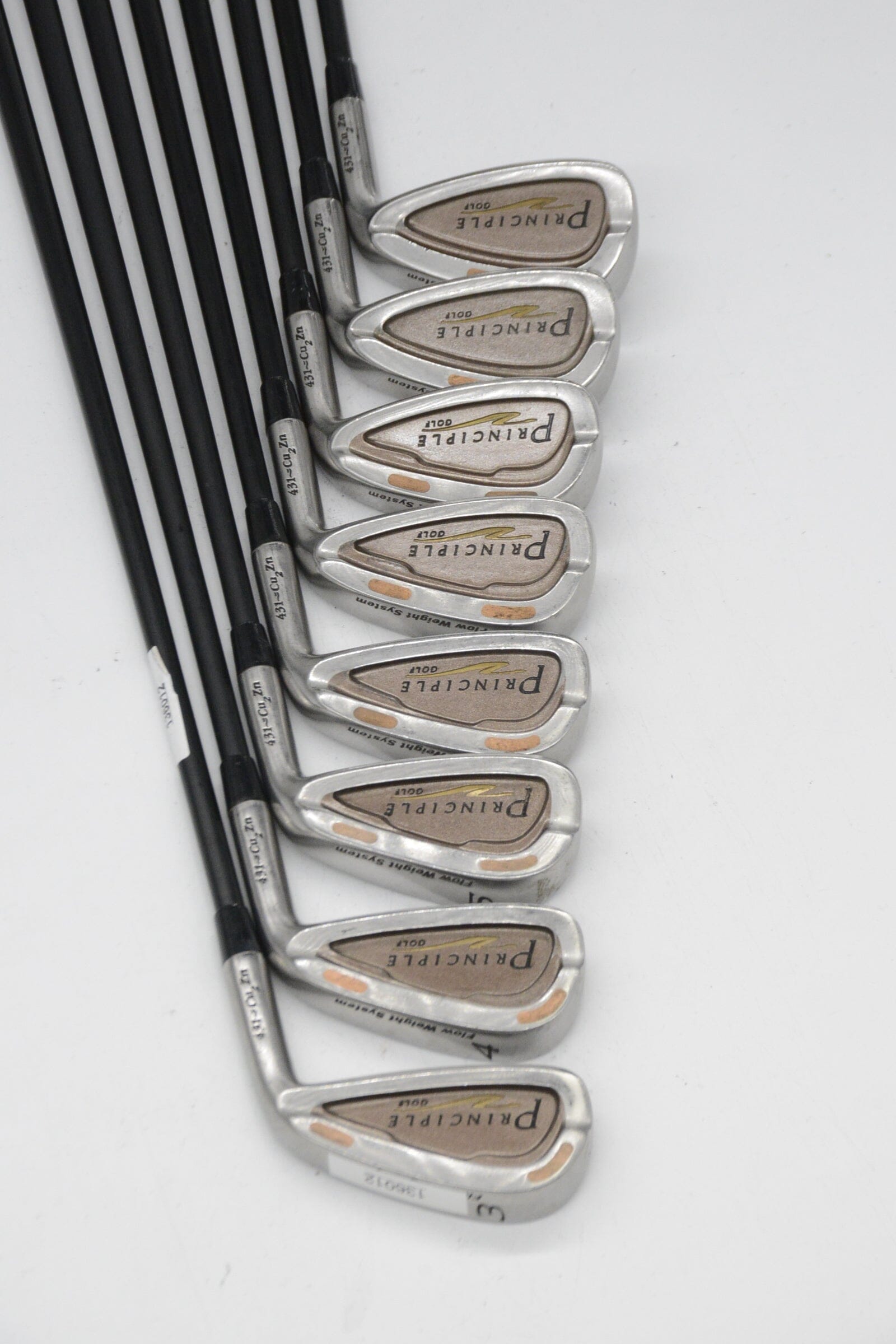 Principle FWS 3-PW Iron Set S Flex -0.25" Golf Clubs GolfRoots