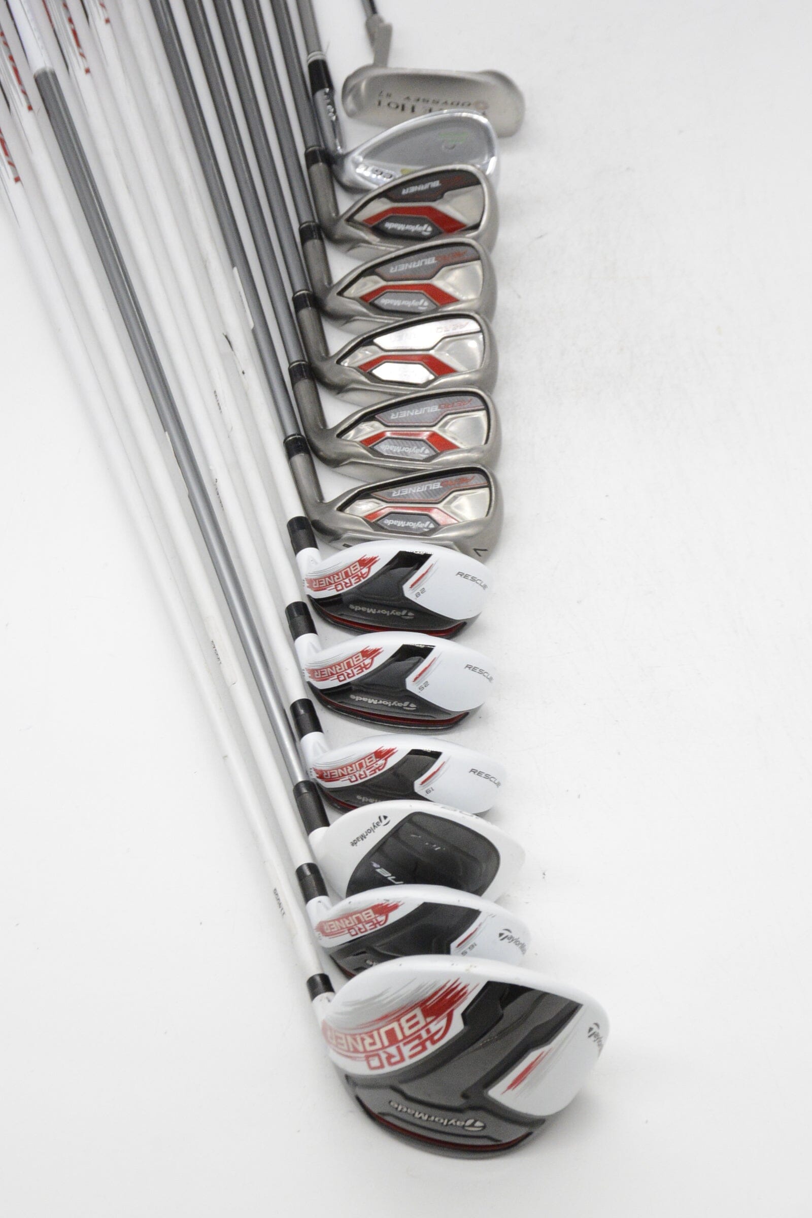Women's TaylorMade Aeroburner Mixed Full Set W Flex -0.25" Golf Clubs GolfRoots