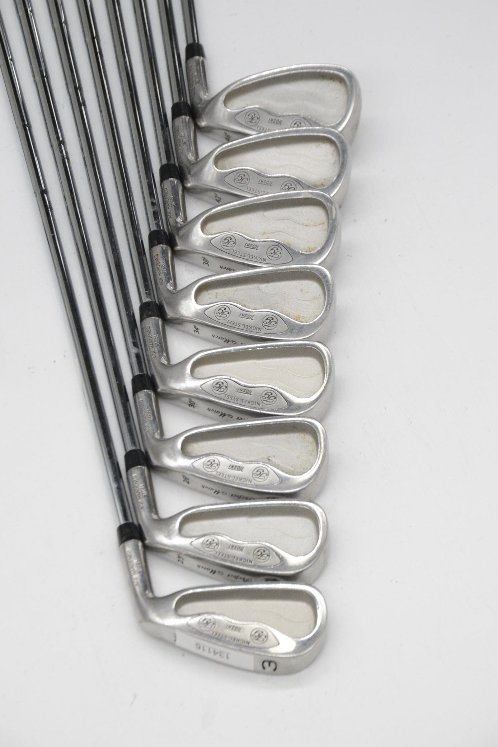 Toski Perfect Match 3-PW Iron Set R Flex +0.5" Golf Clubs GolfRoots