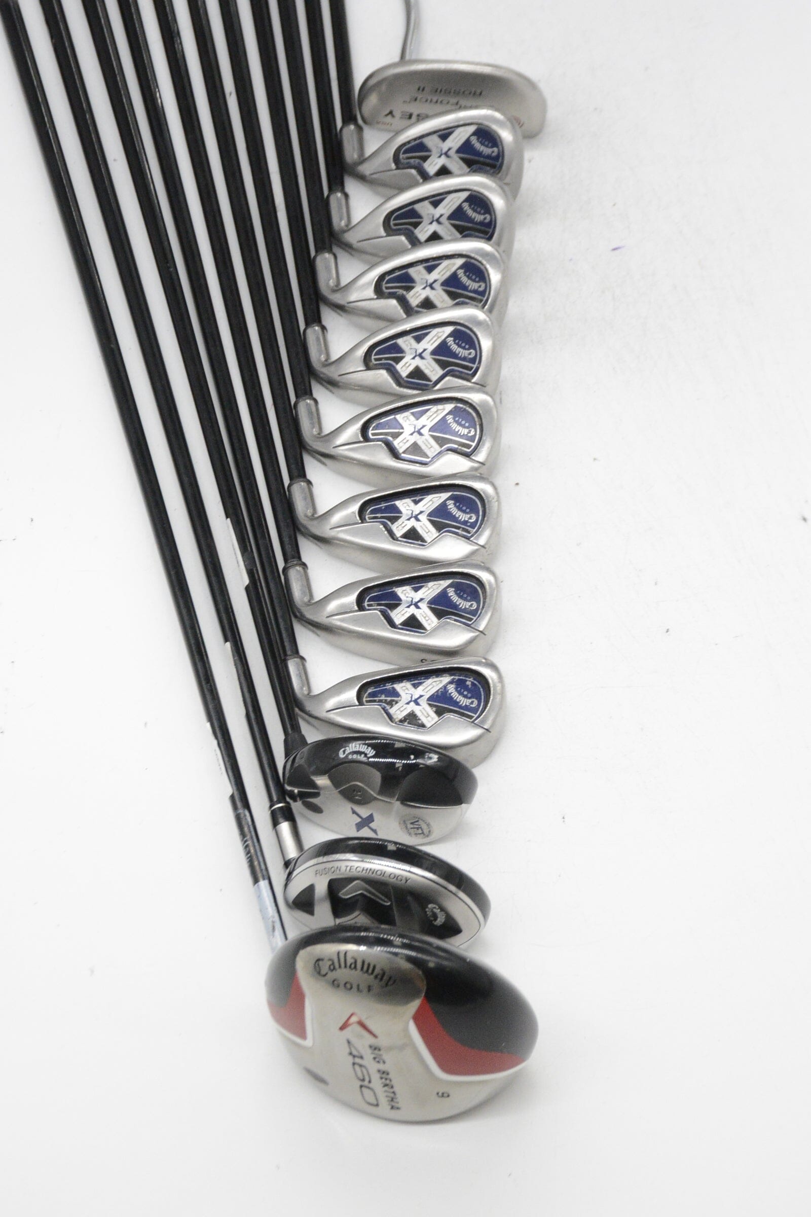 Callaway X-18 Mixed Full Set S Flex -0.5" Golf Clubs GolfRoots