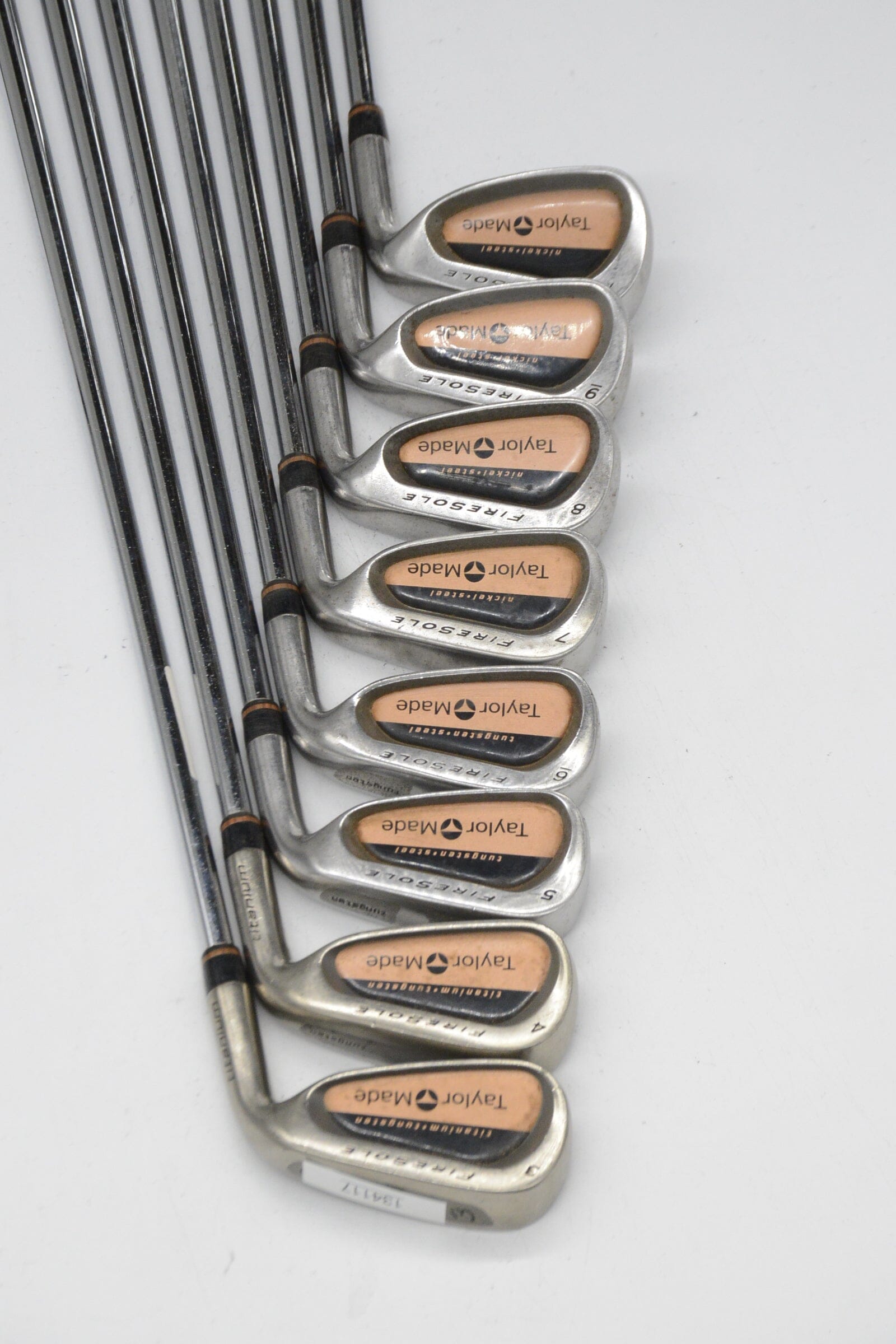 TaylorMade Firesole 3-PW Iron Set S Flex -0.5" Golf Clubs GolfRoots