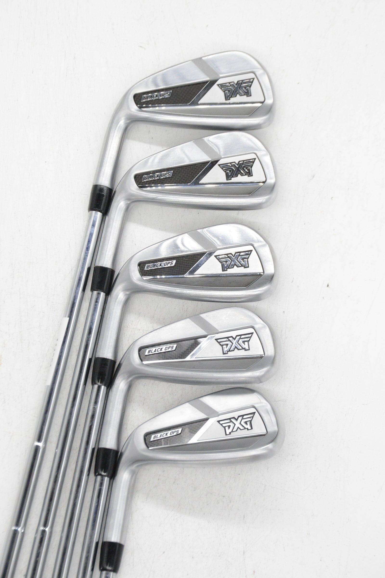 Lefty PXG Black Ops 6-PW Iron Set S Flex Std Length Golf Clubs GolfRoots