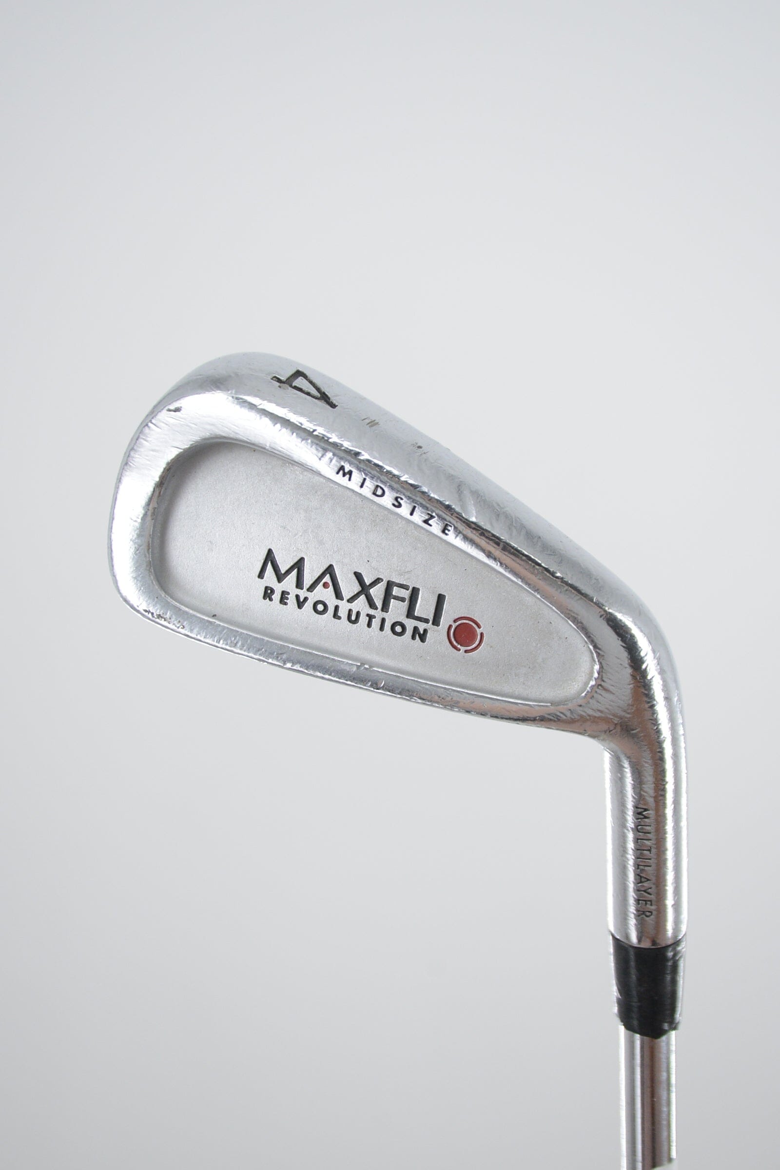 MaxFli Revolution Red 4 Iron S Flex 38" Golf Clubs GolfRoots