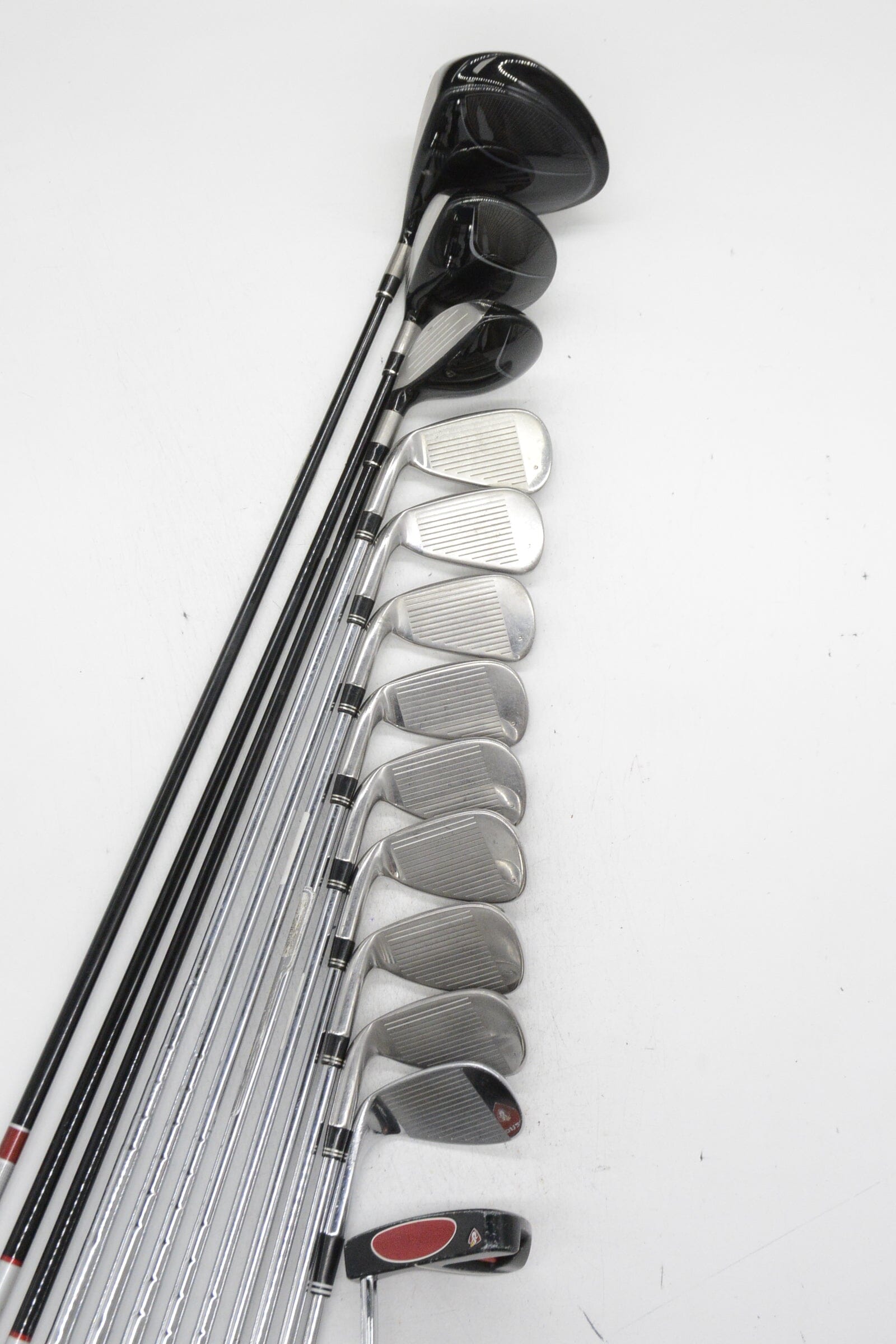 TaylorMade Burner Plus Mixed Full Set Uniflex +0.5" Golf Clubs GolfRoots