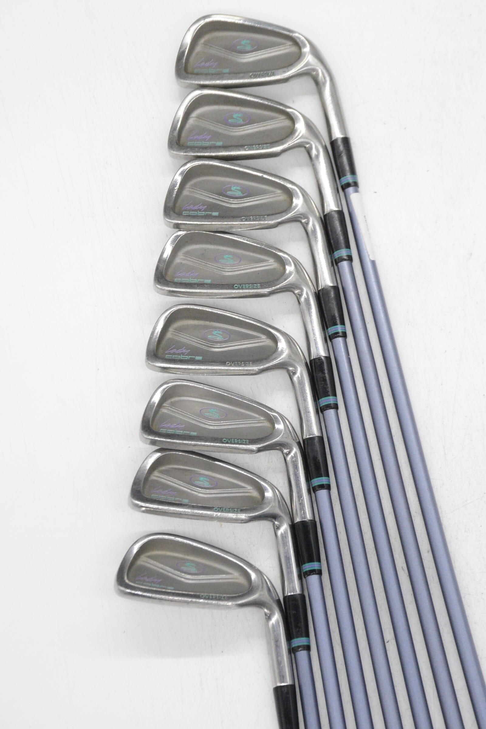 Women's Cobra Lady Cobra Oversize 3-PW Iron Set W Flex -0.5" Golf Clubs GolfRoots