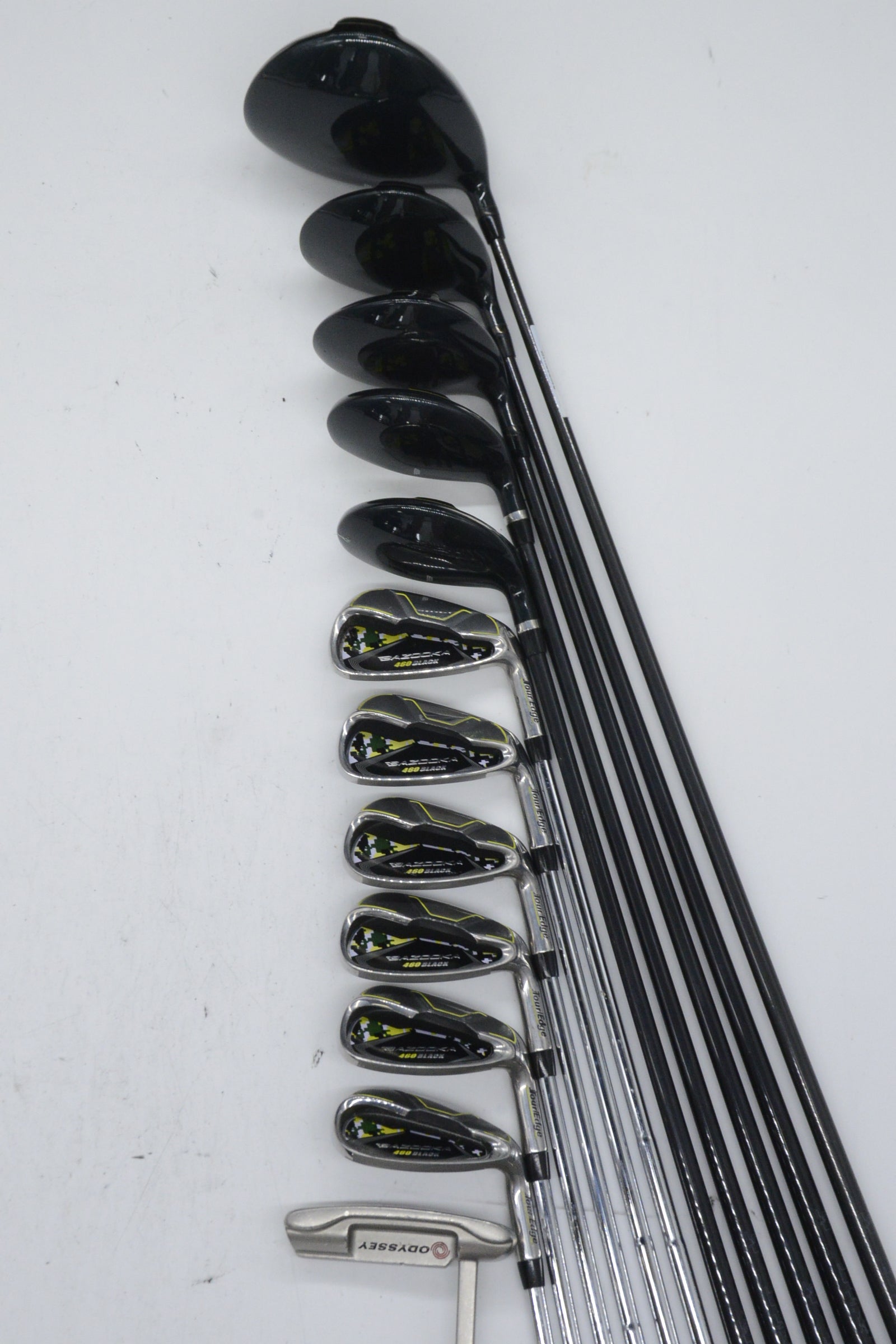 Tour Edge Bazooka 460 Black Mixed Full Set S Flex Std Length