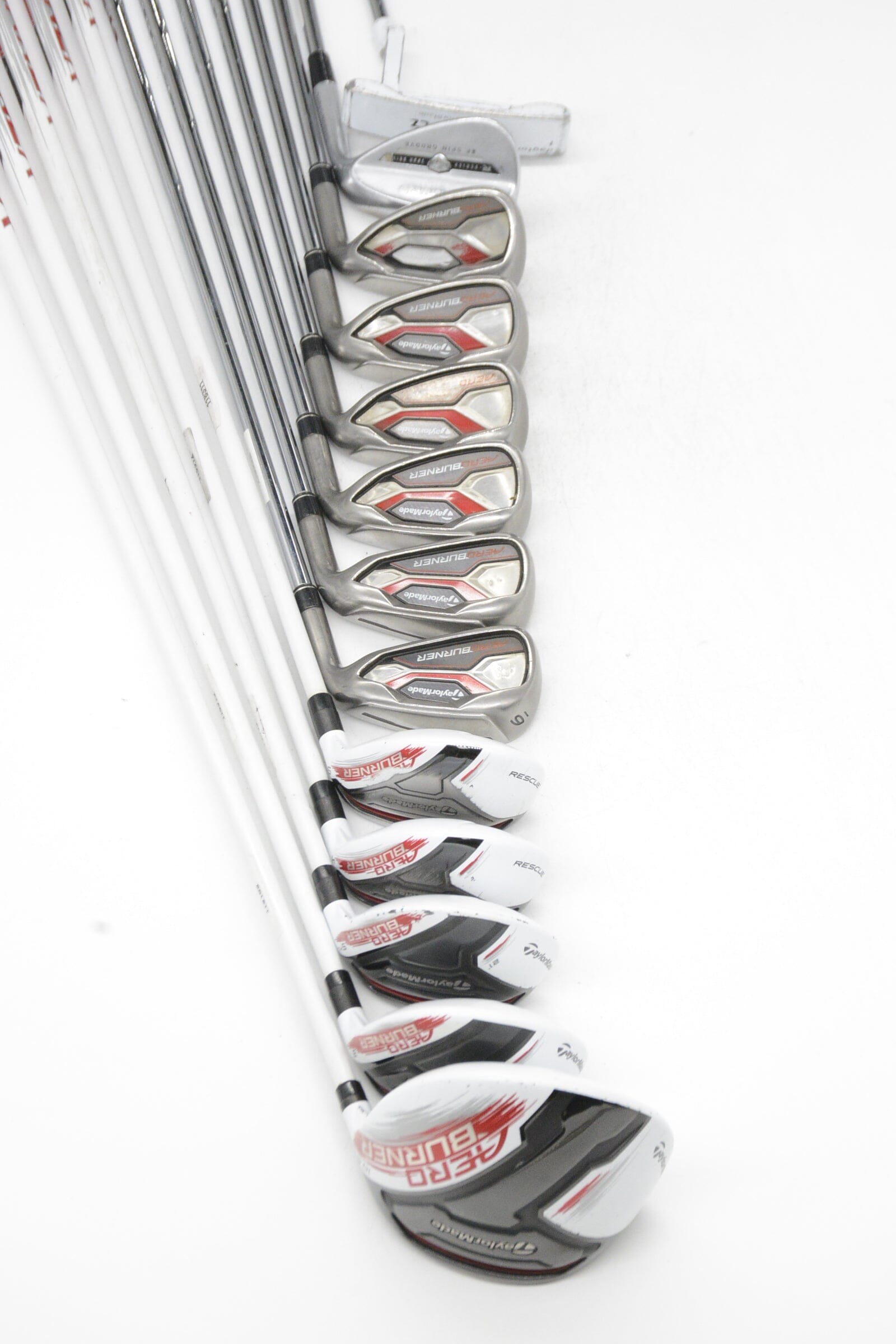TaylorMade Aeroburner Mixed Full Set R Flex +0.25" Golf Clubs GolfRoots